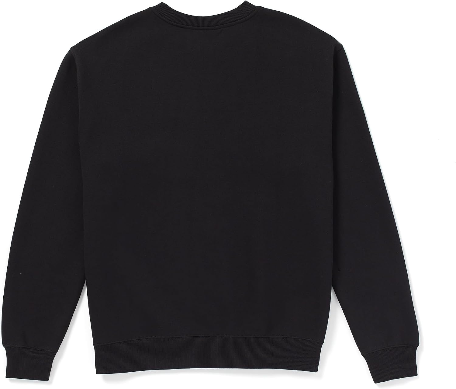 Volcom mens Roundabout Crew Fleece Sweatshirt – Soft Midweight Pullover Ribbed Cuffs Black