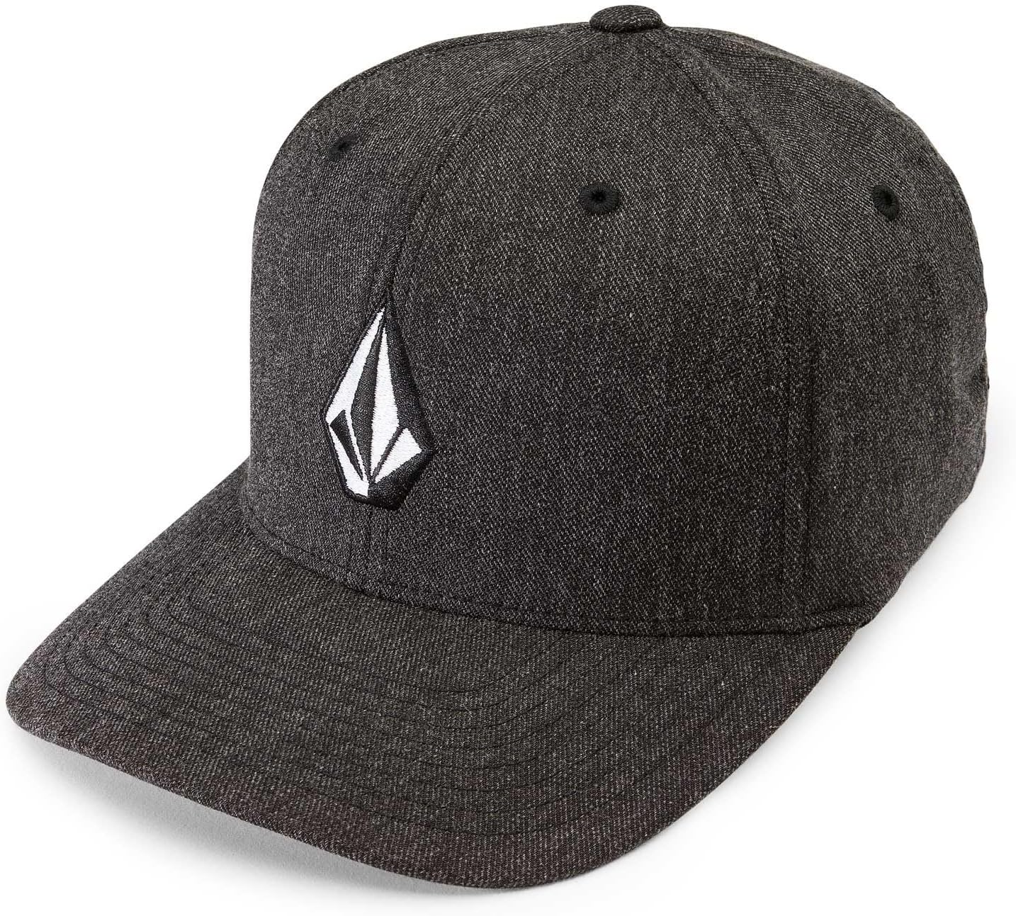Volcom Men's Full Stone Flexfit Hat - 6-Panel Structured Stretch Twill Baseball Cap initial