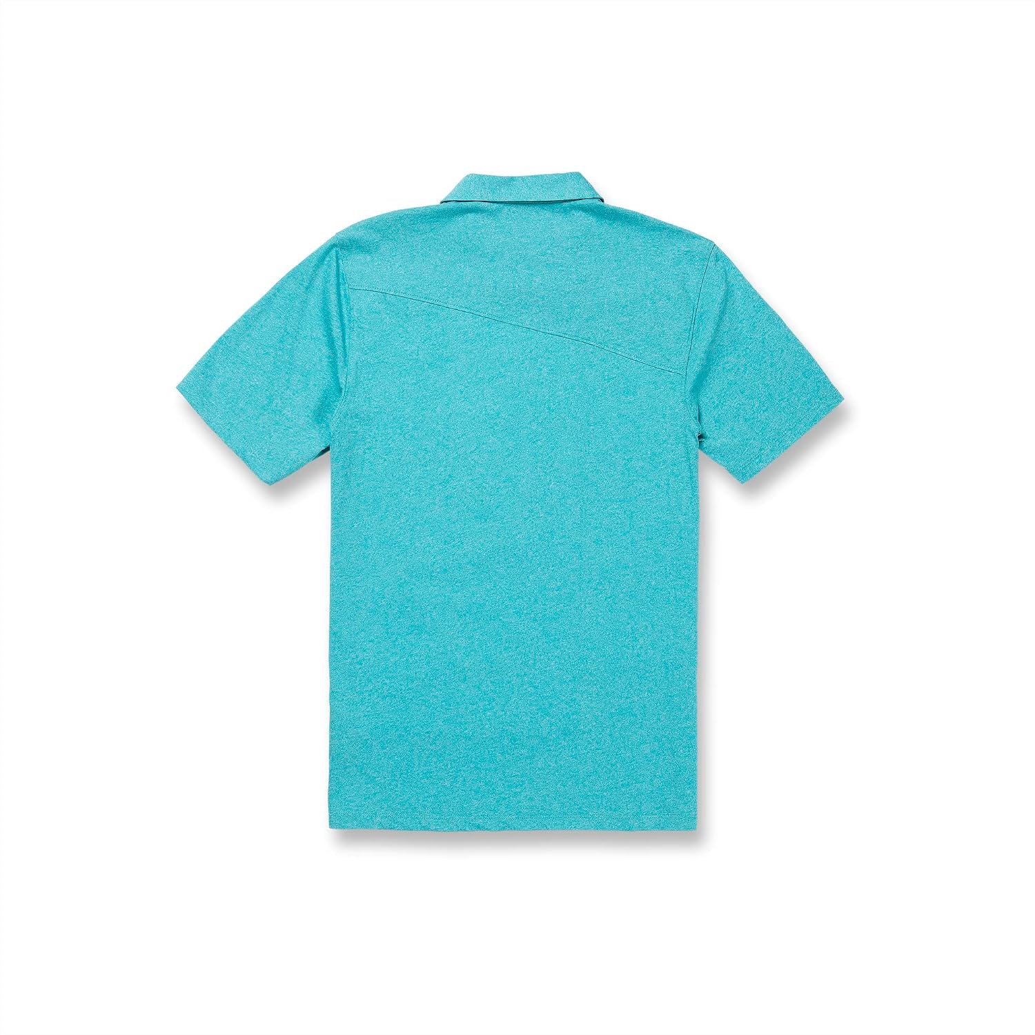 Volcom Men's Wowzer Modern Fit Short Sleeve Polo Shirt Electric Blue