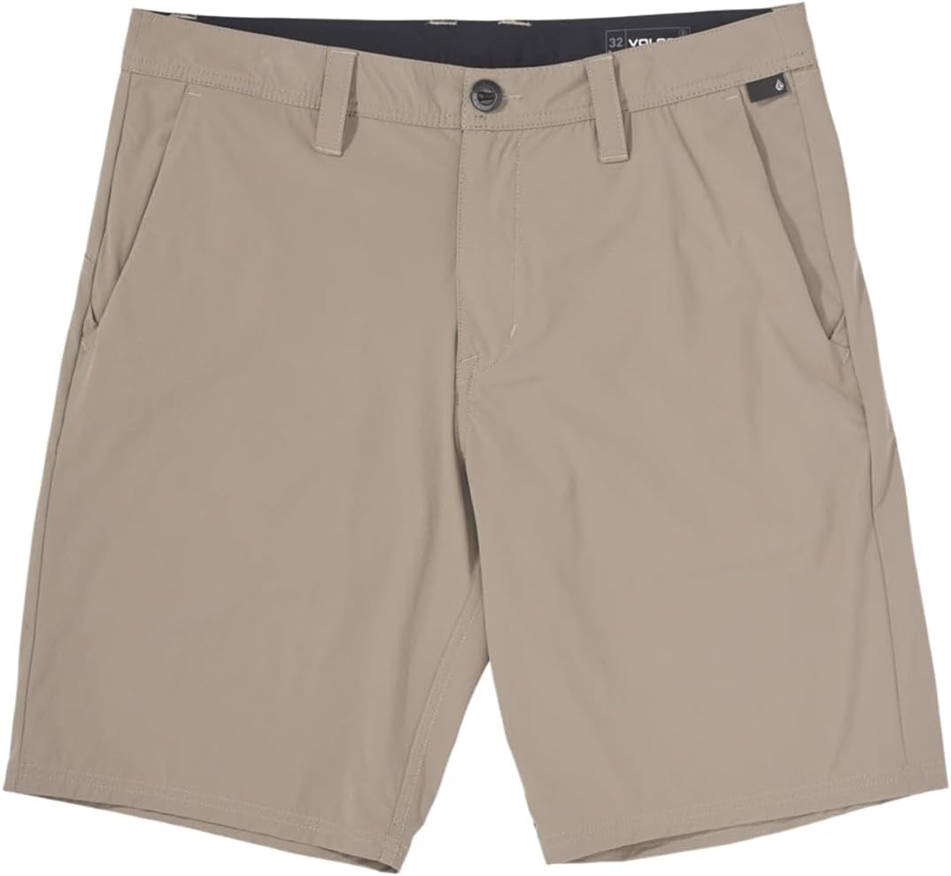 Volcom Men's Regular Frickin Cross Shred 20" Hybrid Water Repellent Short Brindle