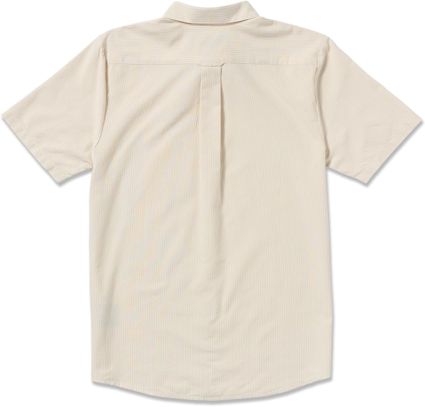 Volcom Men's Date Knight Short Sleeve Classic Fit Button Down Shirt Pale Khaki