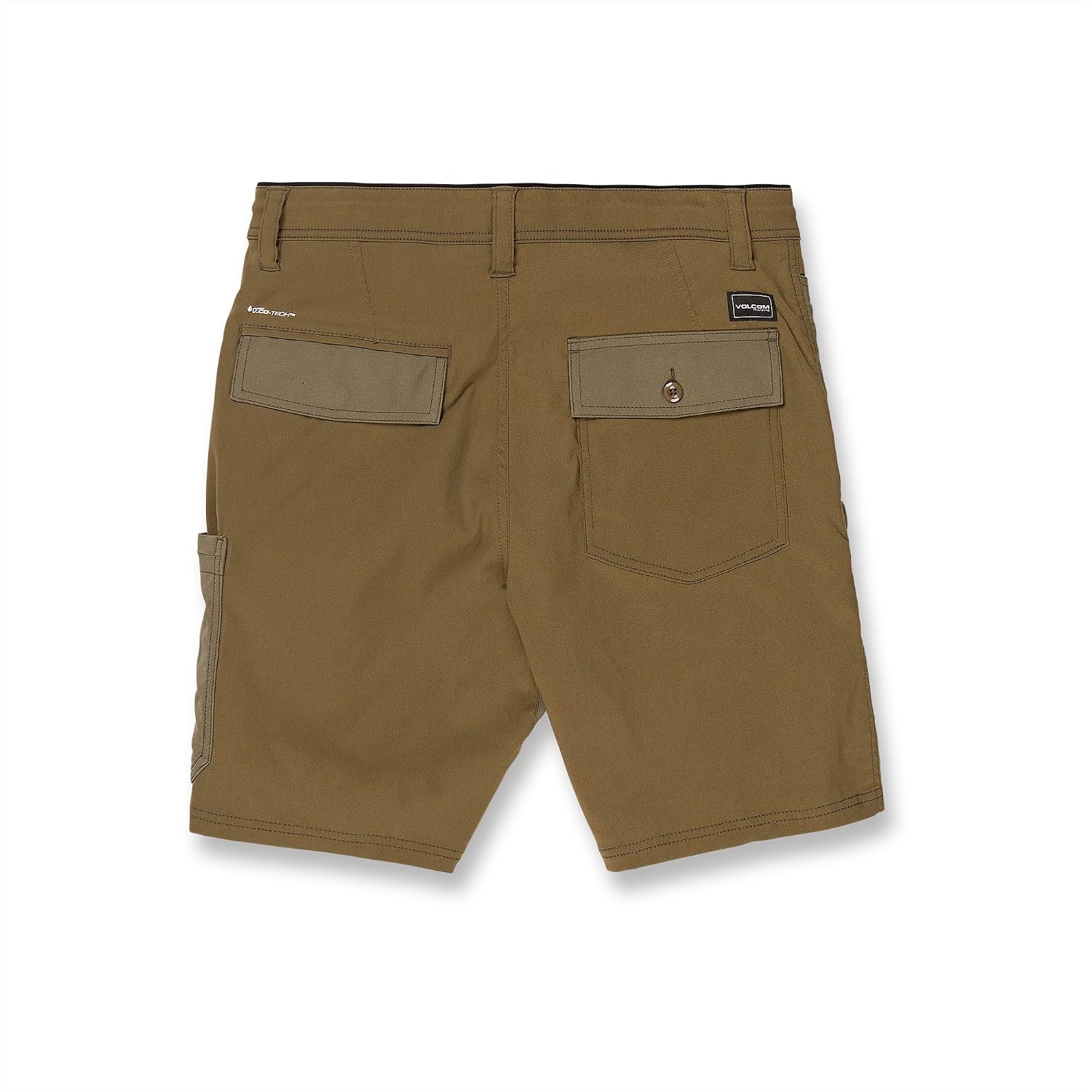 Volcom Men's Country Days 20" V.co Tech Hybrid Short Service Green