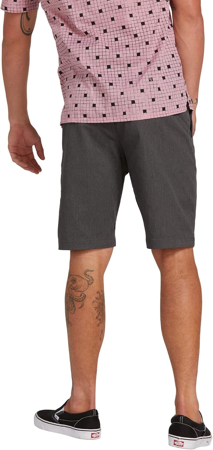 Volcom Men's Modern Fit 21" Chino Short Storm Blue