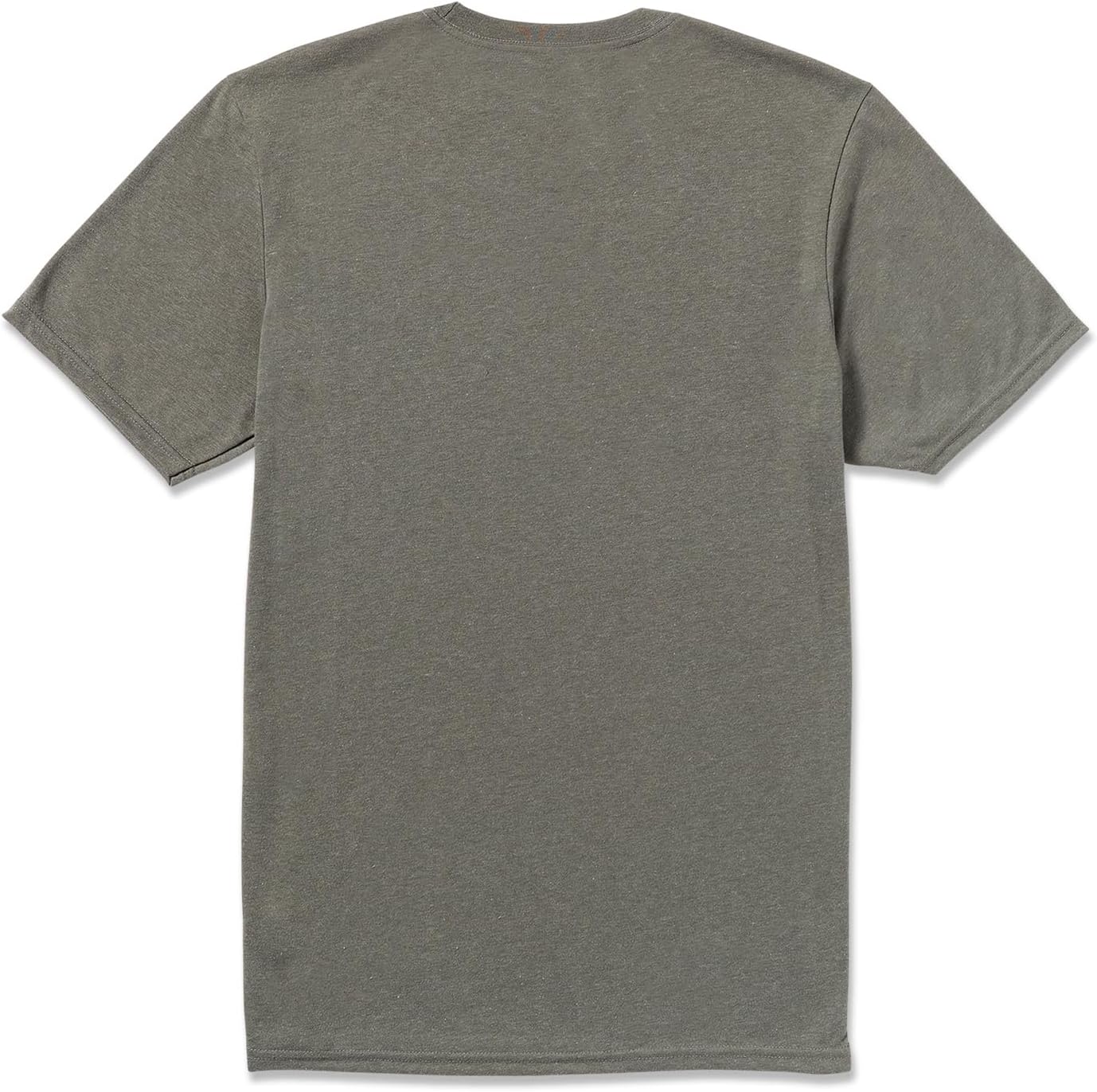 Volcom Men's Stone Tech Short Sleeve Quick Drying Tee Charcoal Heather Circle