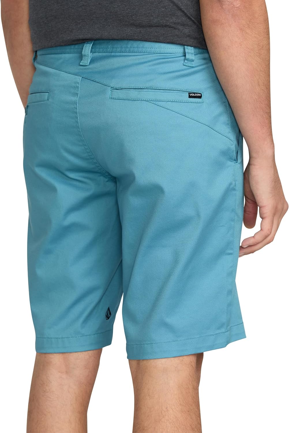 Volcom Men's Modern Fit 21" Chino Short Used Blue