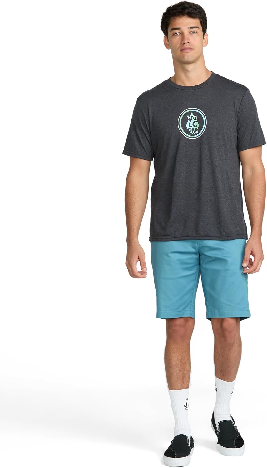 Volcom Men's Modern Fit 21" Chino Short Used Blue