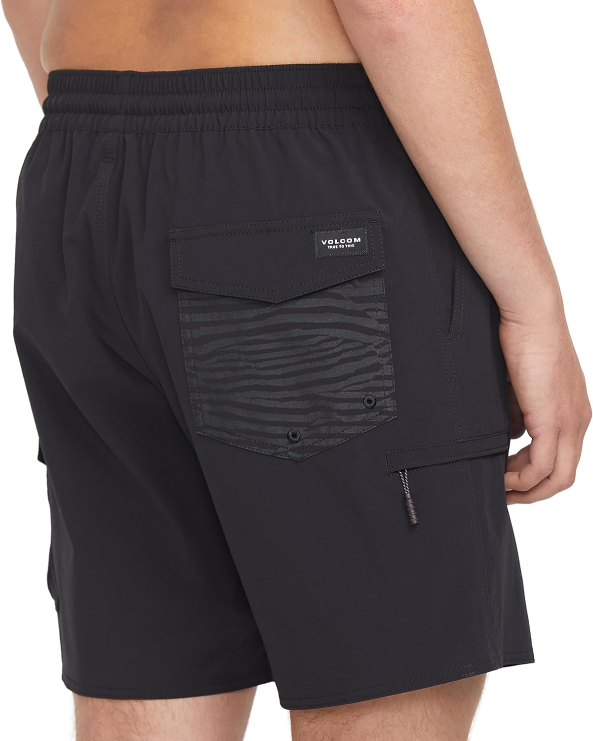 Volcom Beach Bunch 17" Trunks Jet Blk
