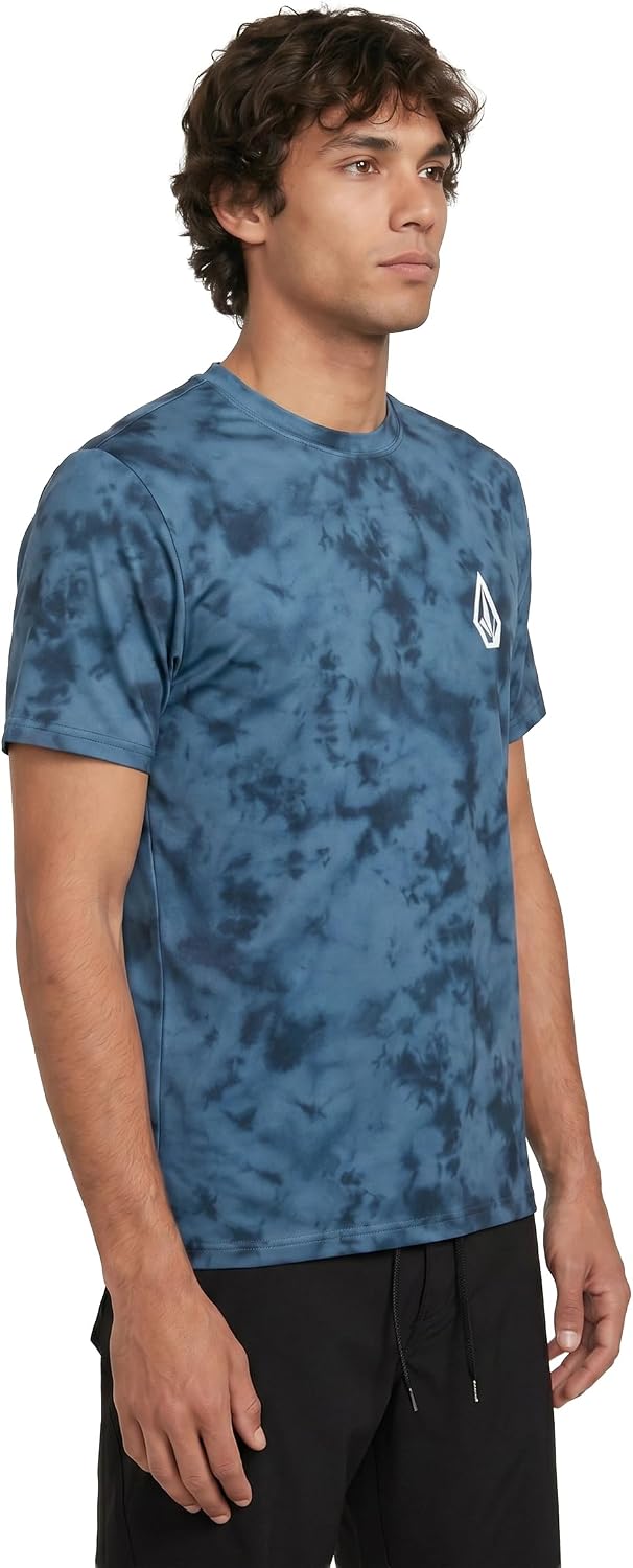 Volcom Deadly Stones Short Sleeve Rashguard Blue
