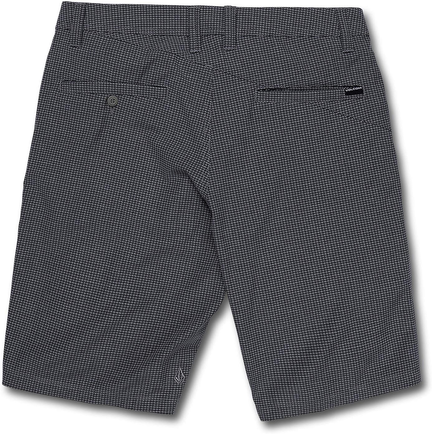 Volcom Men's Kerosene 21" Hybrid Chino Shorts Quick-Dry Stretch Fabric Charcoal Heather Snt