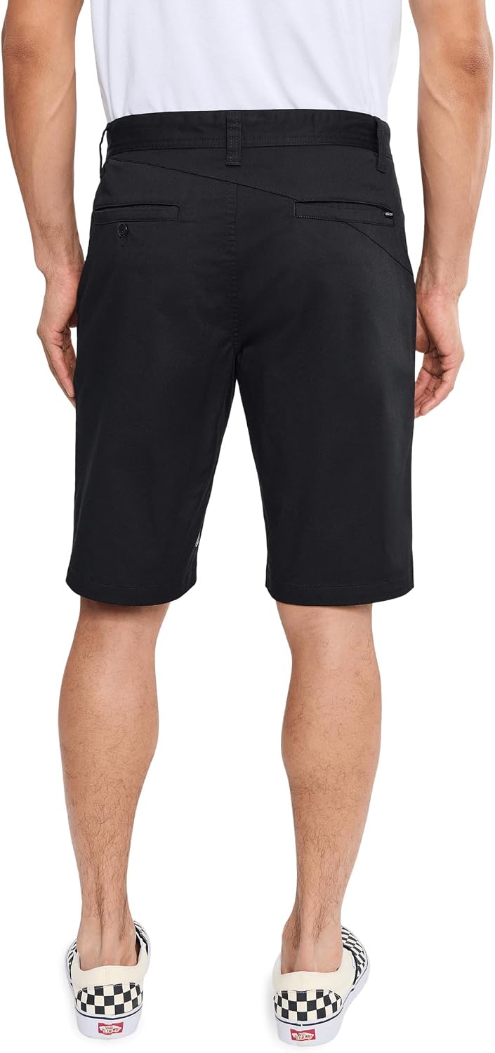 Volcom Men's Modern Fit 21" Chino Short Black 3