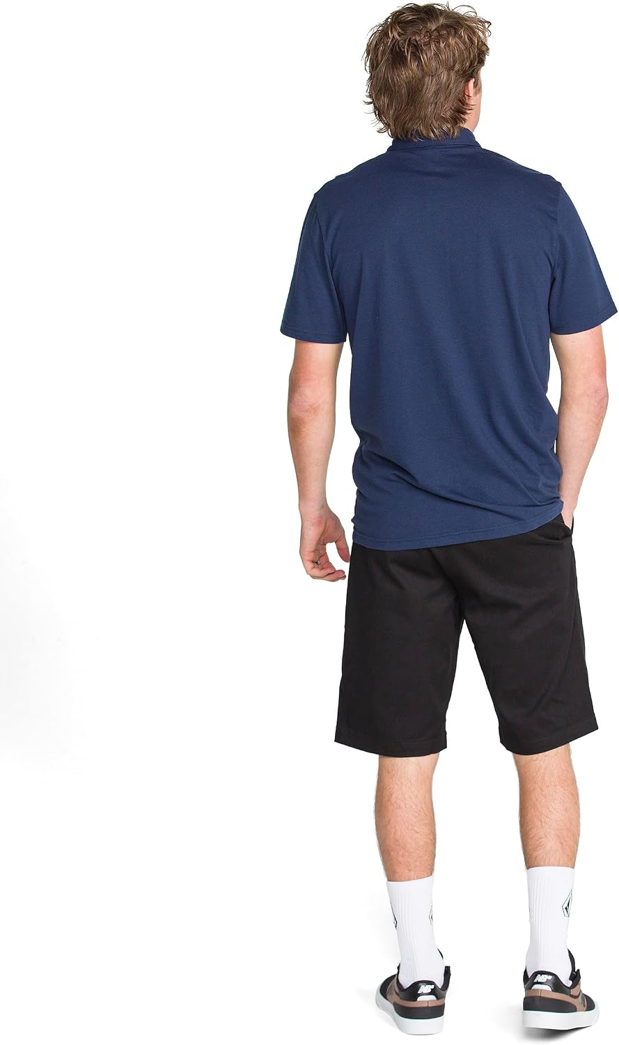 Volcom Men's Vmonty Stretch 22 Chino Shorts – Casual Everyday Wear, Relaxed Fit Black