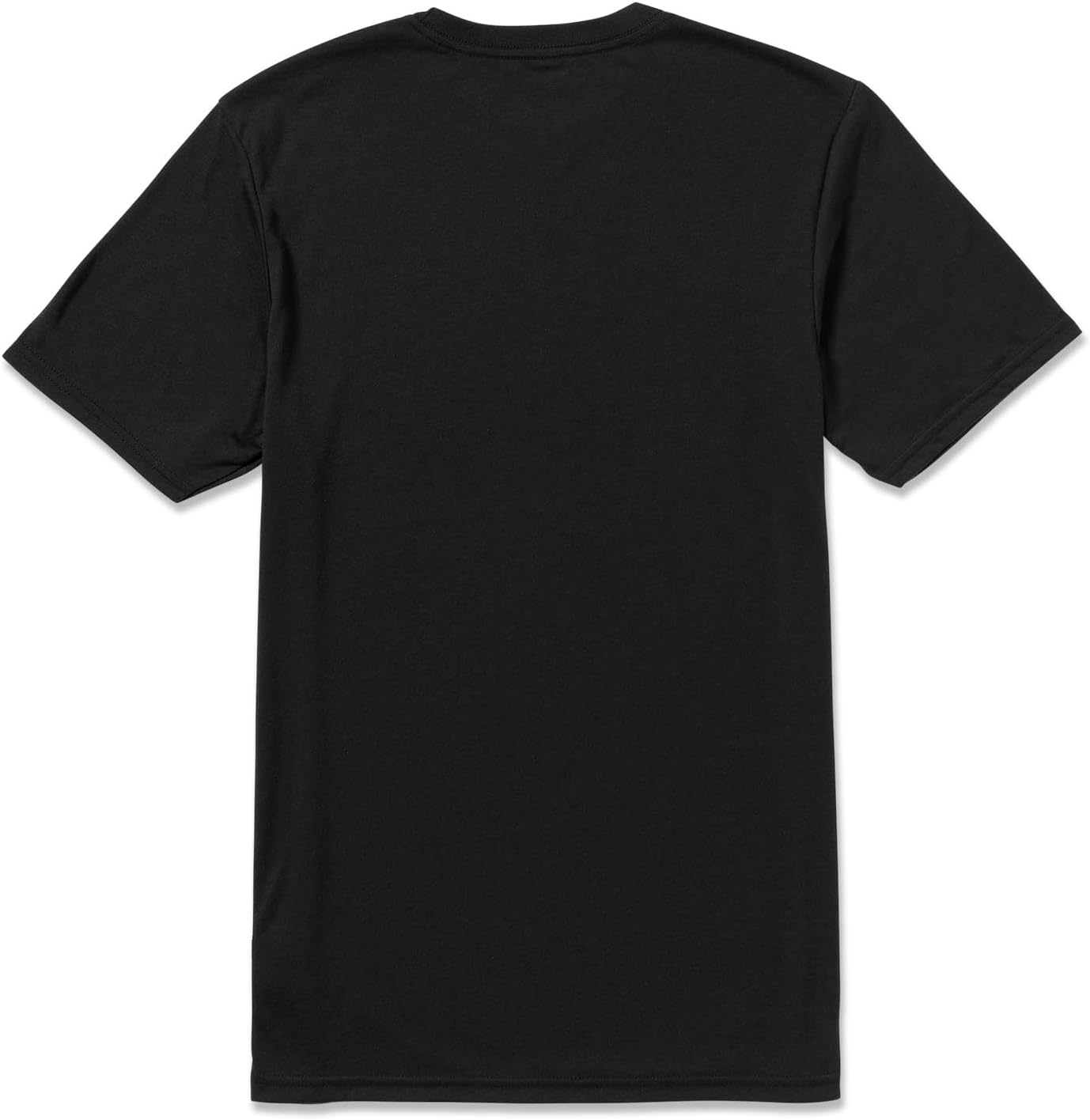 Volcom Men's Stone Tech Short Sleeve Quick Drying Tee Black Circle