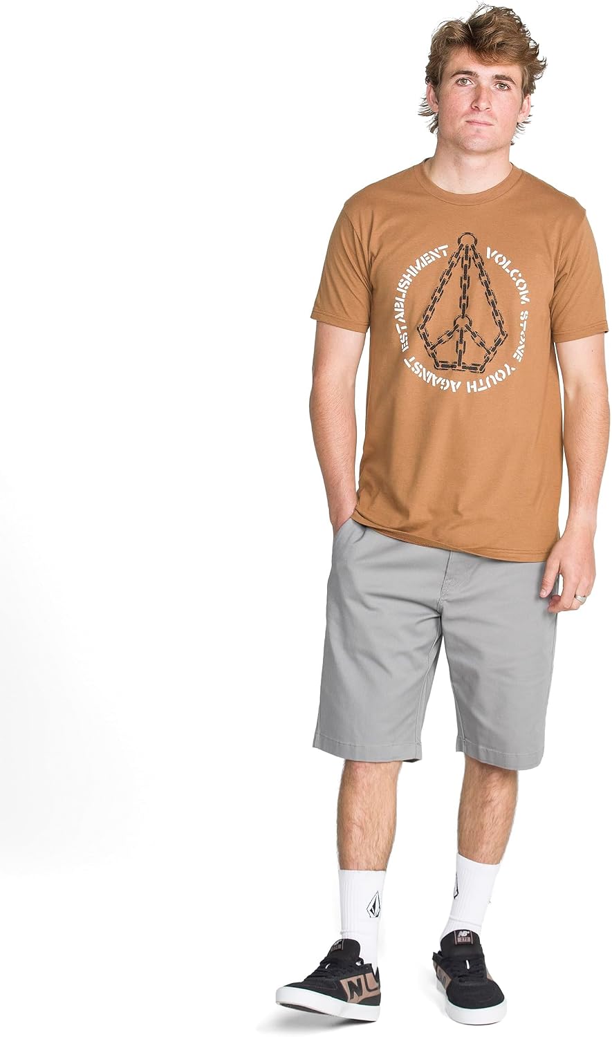 Volcom Men's Circle Stone SST Chestnut