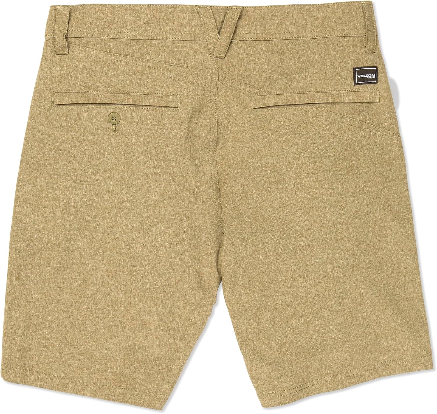Volcom Men's Regular Frickin Cross Shred 20" Hybrid Water Repellent Short Dark Khaki