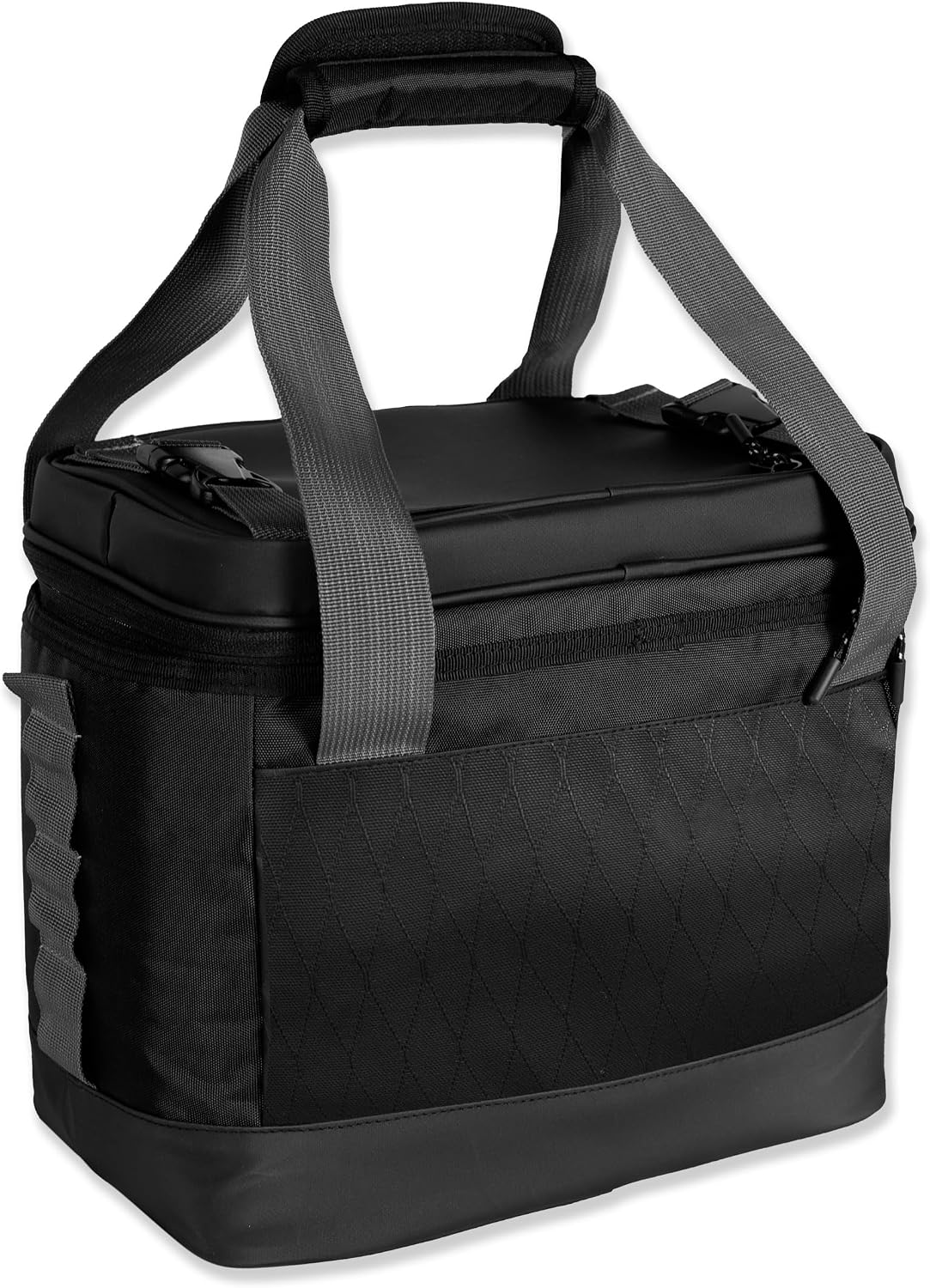 Volcom Venture 12-Can Insulated Cooler Bag | Portable Cooler Bag for Men BLACK