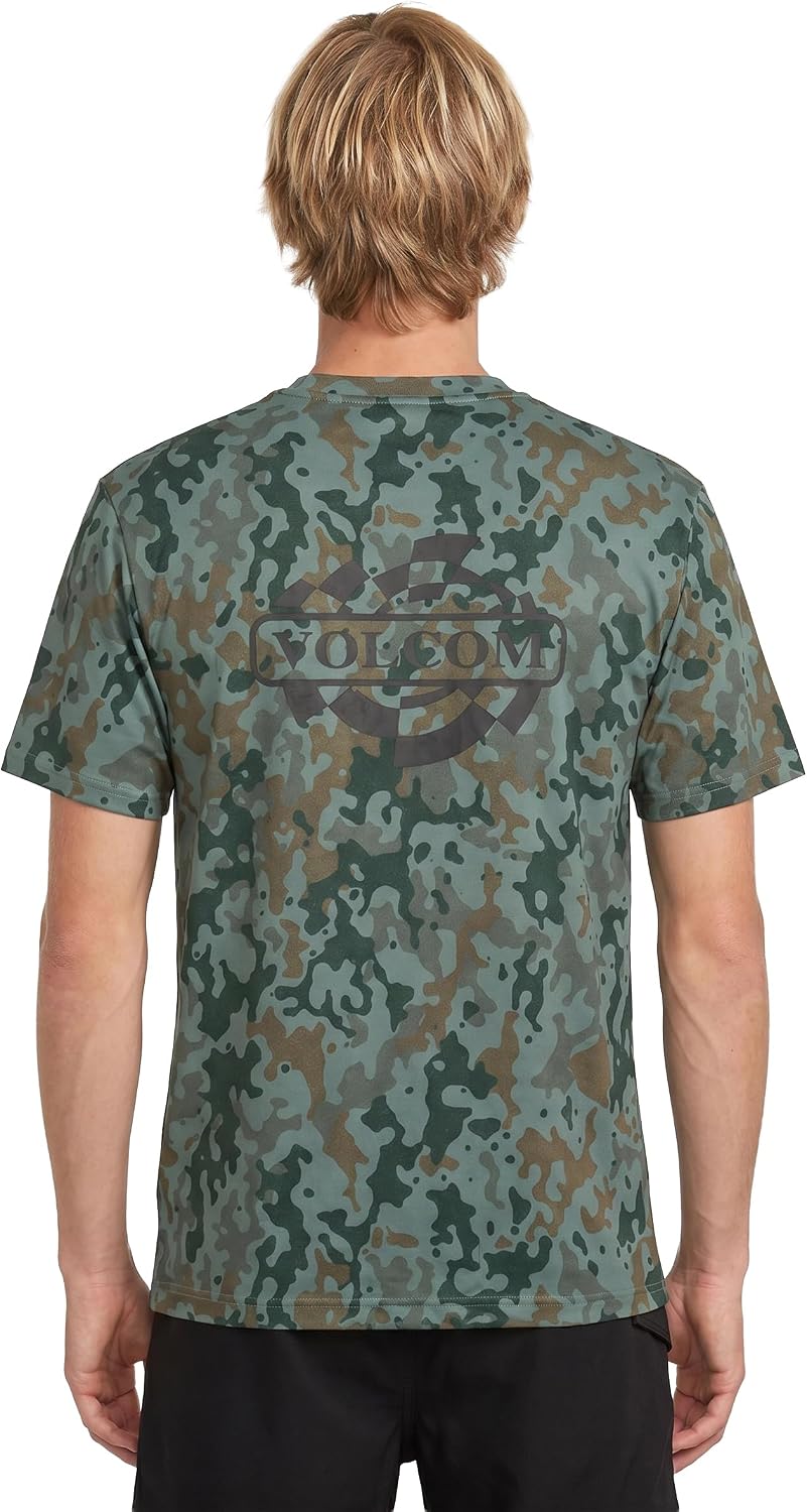 Volcom Deadly Stones Short Sleeve Rashguard Camoflauge