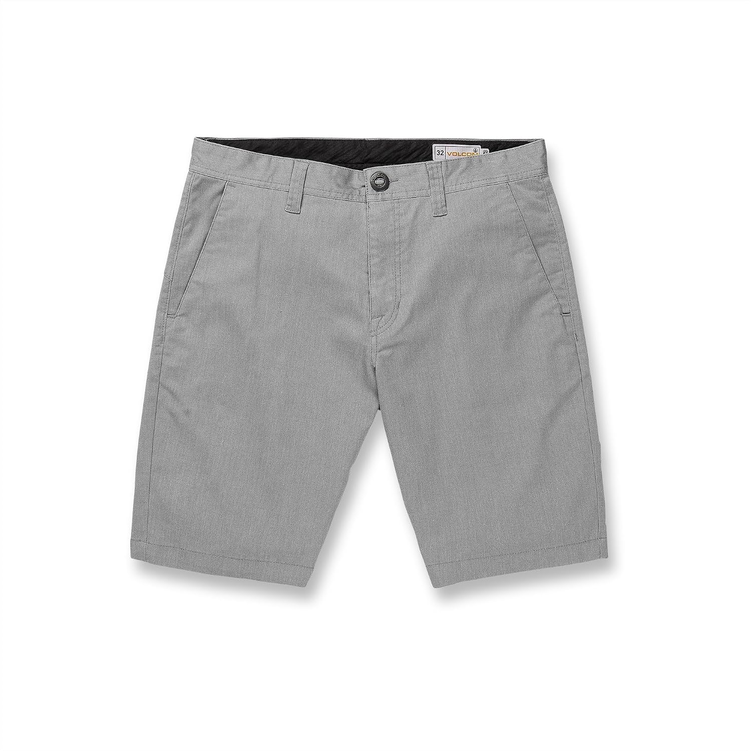 Volcom Men's Modern Fit 21" Chino Short Grey Blue