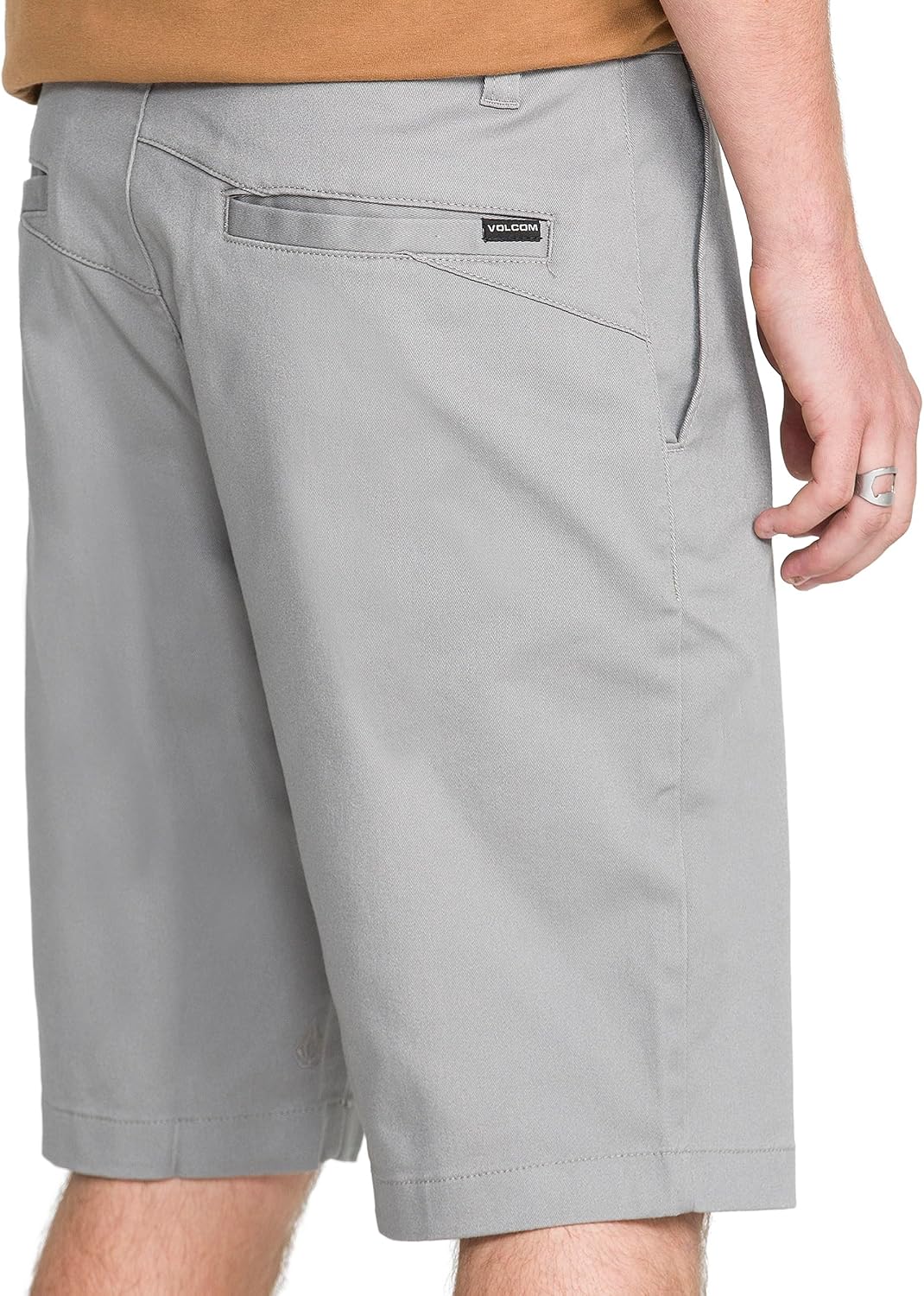 Volcom Men's Vmonty Stretch 22 Chino Shorts – Casual Everyday Wear, Relaxed Fit Moonbeam