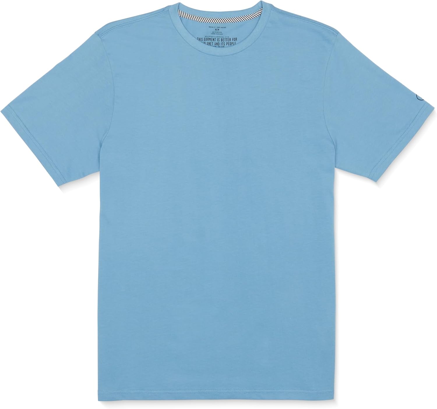 Volcom Men's Solid Short Sleeve Tee Blue Rinse