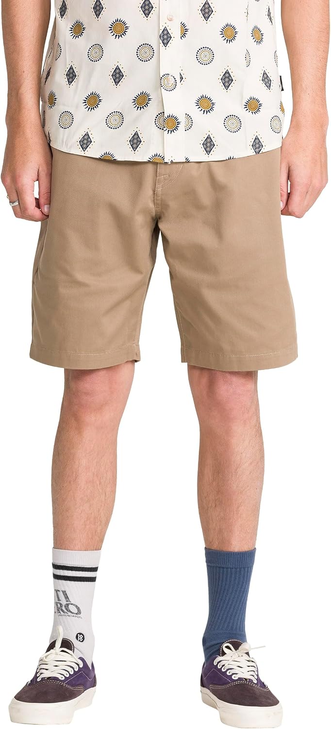 Volcom Men's Frickin Drifter 20" Chino Walk Short Khaki