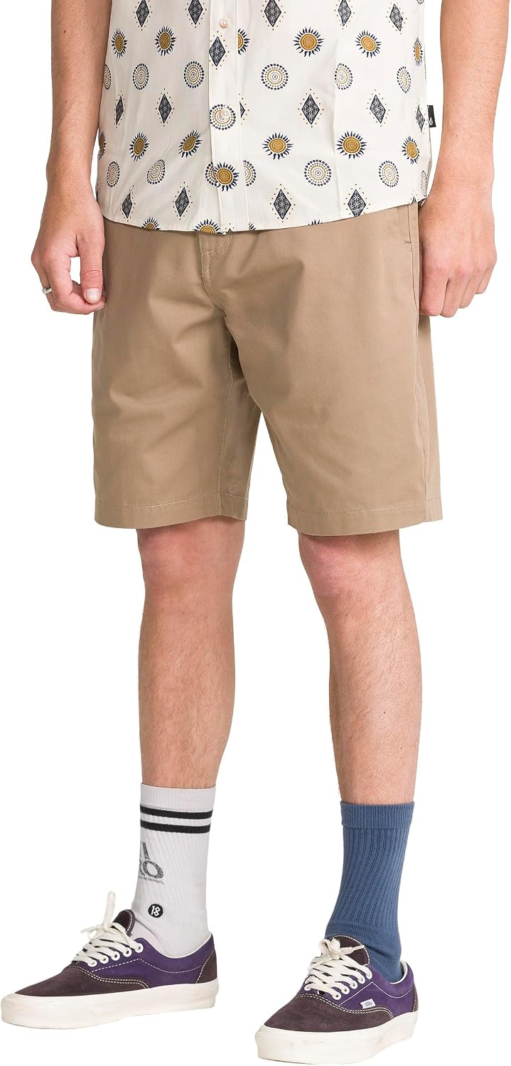 Volcom Men's Frickin Drifter 20" Chino Walk Short Khaki