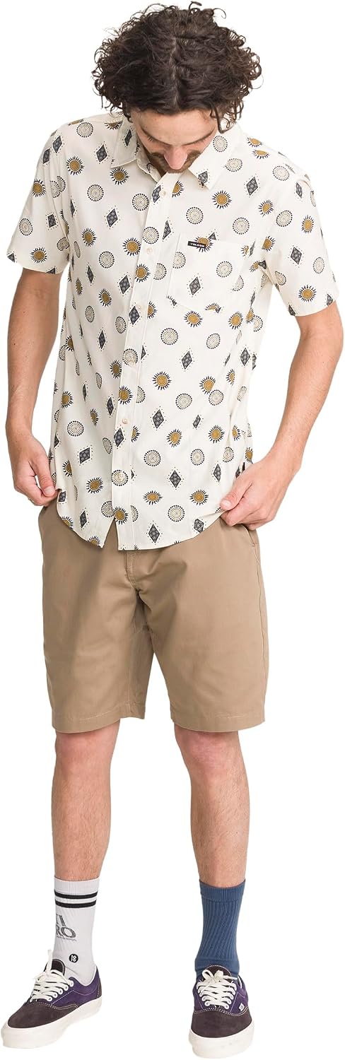 Volcom Men's Frickin Drifter 20" Chino Walk Short Khaki