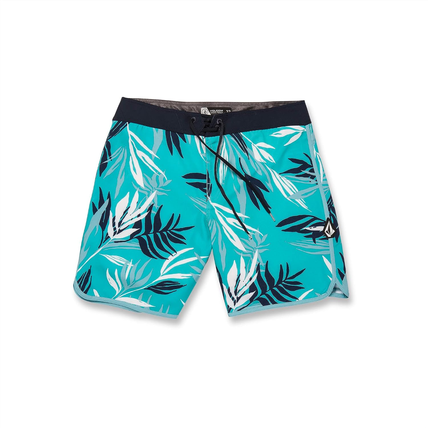 Volcom Men's Bleeding Leaf Mod 18" Boardshort Trunk Volt