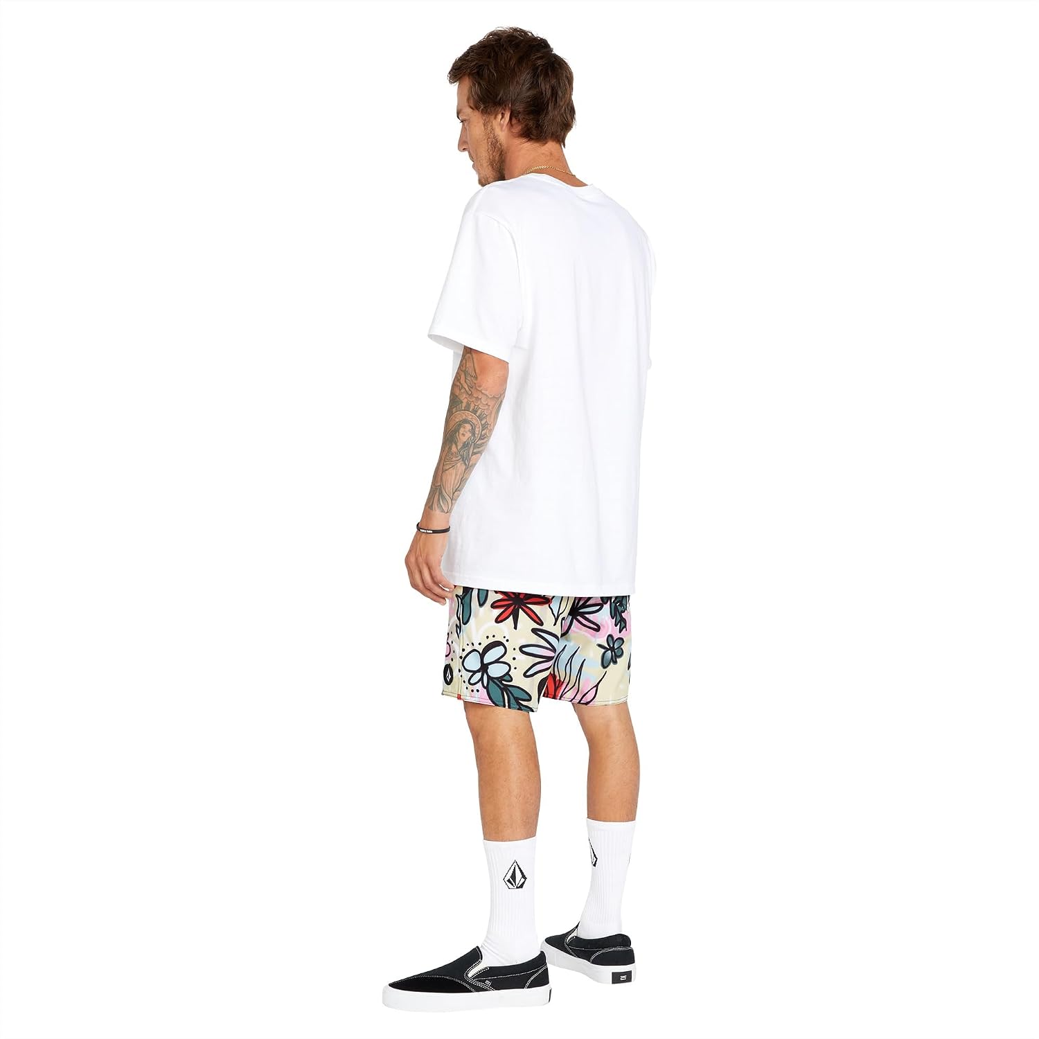 Volcom Men's Sanctorium Trunk 17 Fog