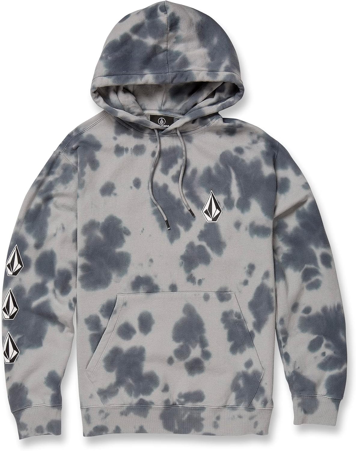 Volcom Men's Iconic Stone Pullover Hoodie Fleece Sweatshirt Slate Blue