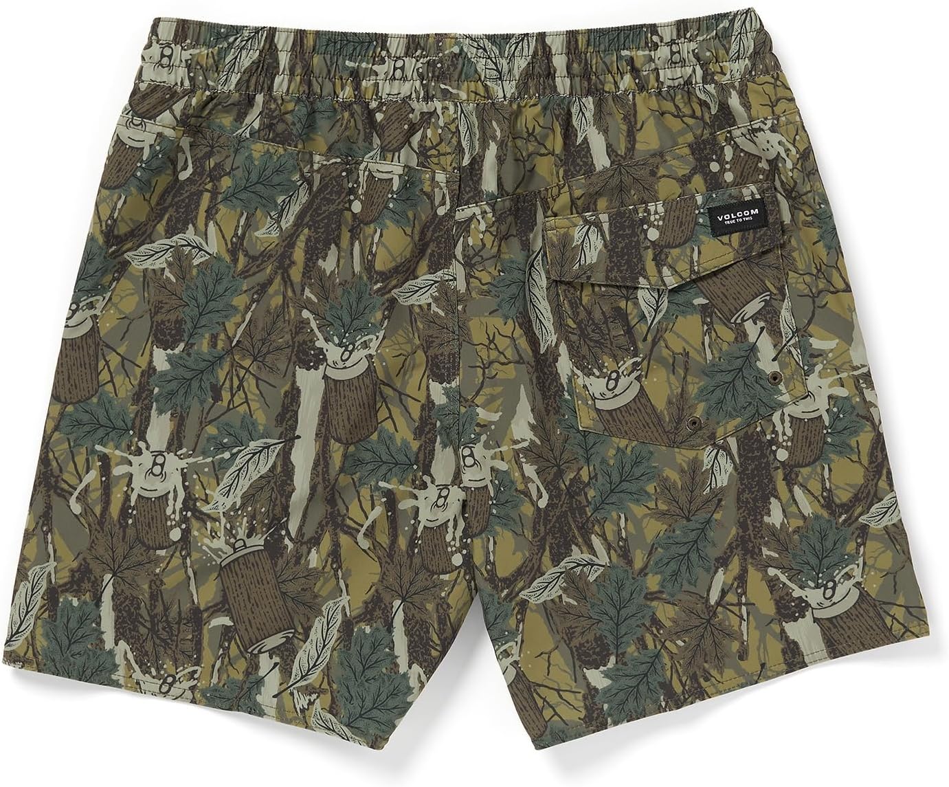 Volcom Men's Sanctorium Trunk 17 Camouflage