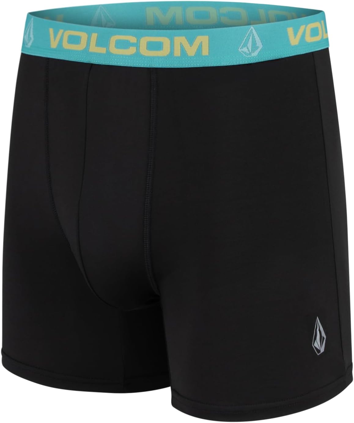 Volcom Mens Boxer Briefs 5 Pack Poly Spandex Performance Boxer Briefs Underwear BlueBlackBlueNavyGrey