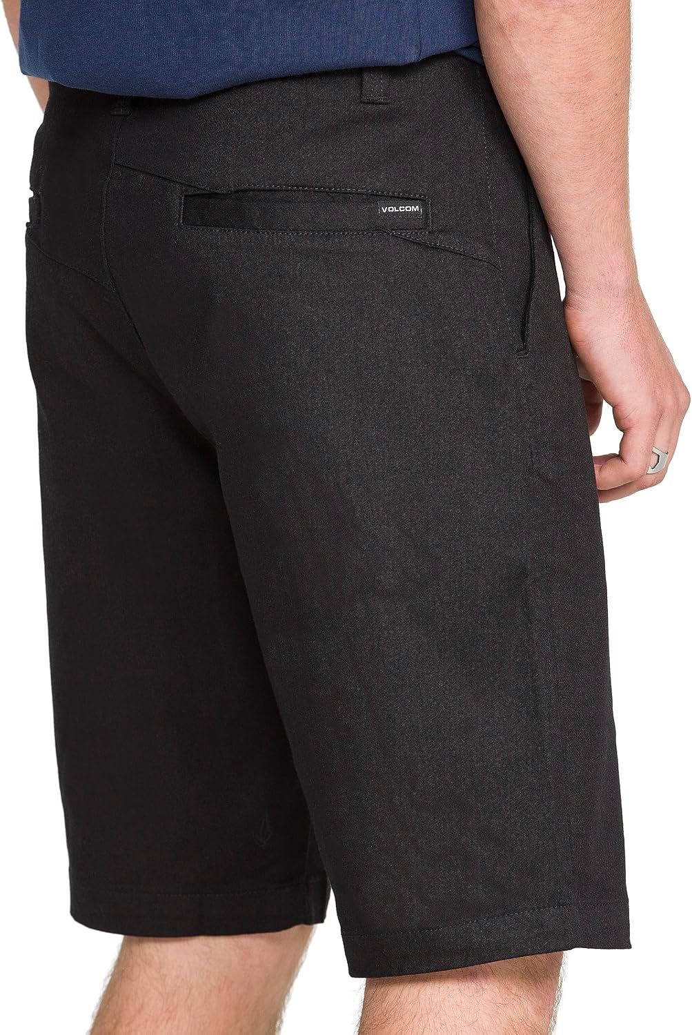 Volcom Men's Vmonty Chino Shorts – 22 Outseam, Relaxed Fit, Durable Cotton Fabric Black