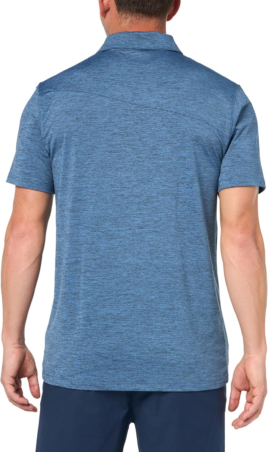 Volcom Men's Wowzer Hazard Performance Golf Polo Blue Bird