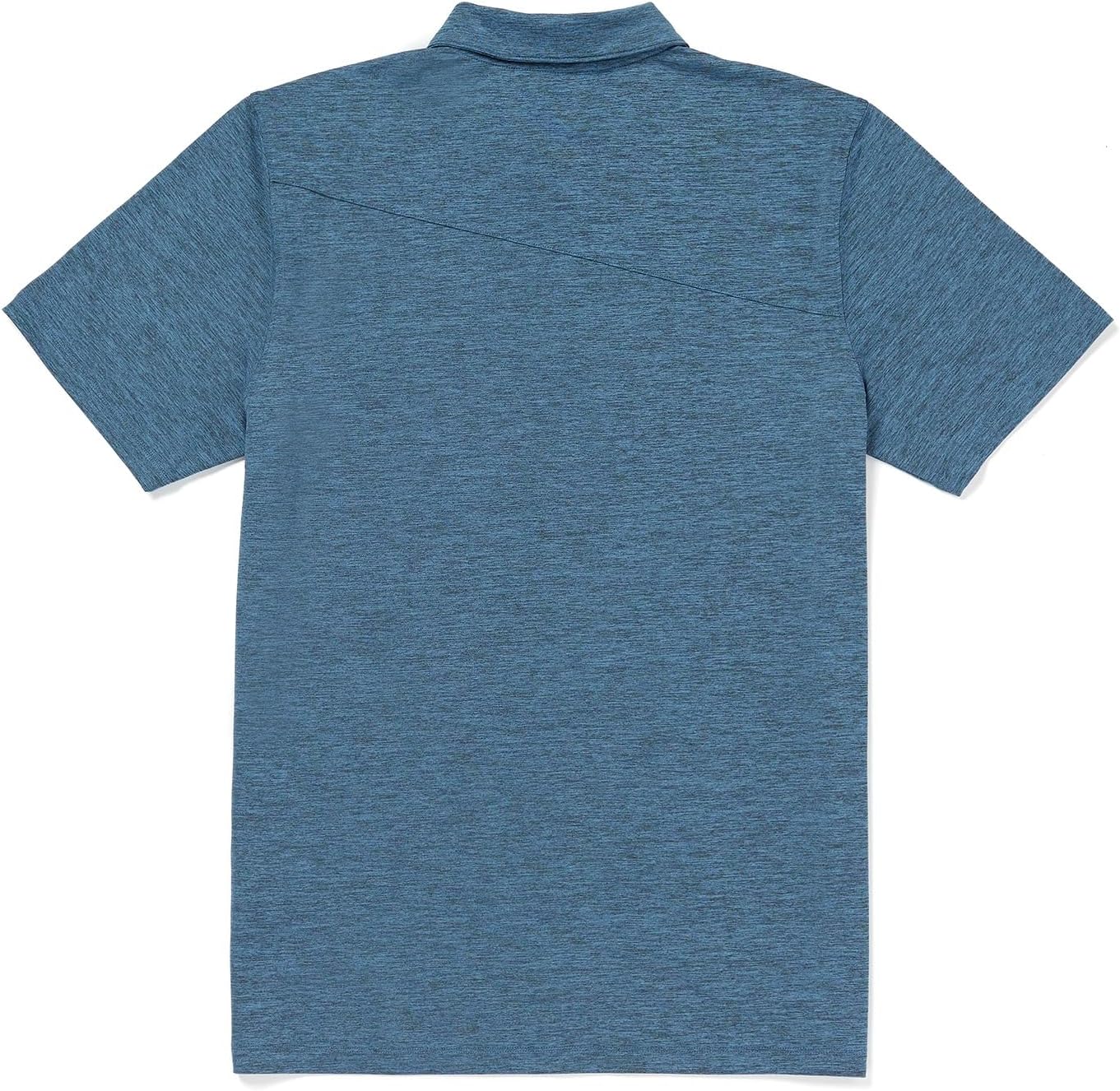 Volcom Men's Wowzer Hazard Performance Golf Polo Blue Bird