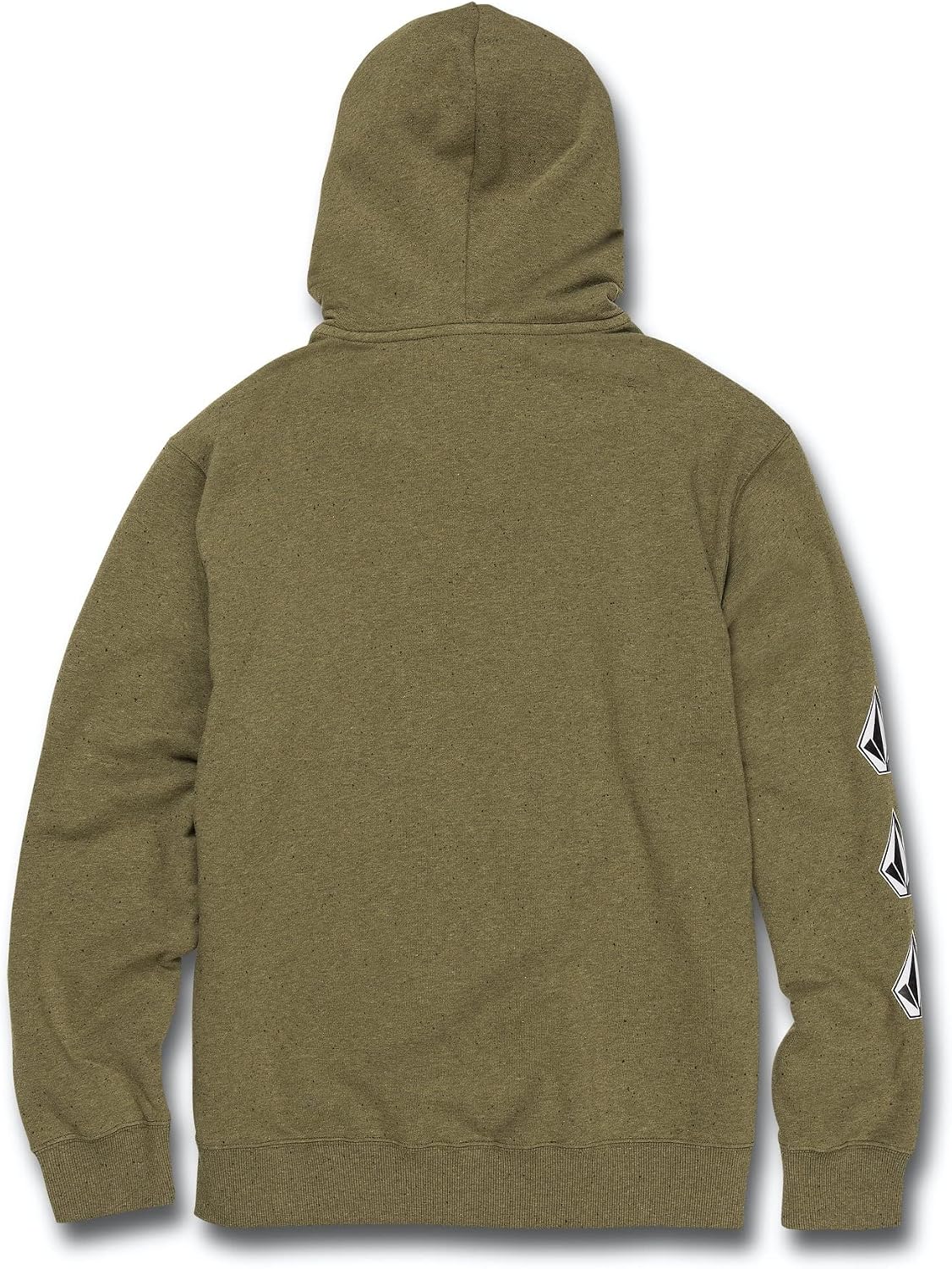 Volcom Men's Iconic Stone Pullover Hoodie Fleece Sweatshirt Martini Olive