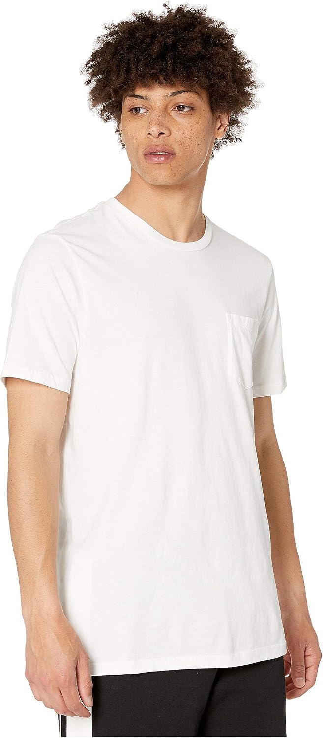 Volcom Men's Solid Stone Modern Fit Short Sleeve Tee Whitewhite