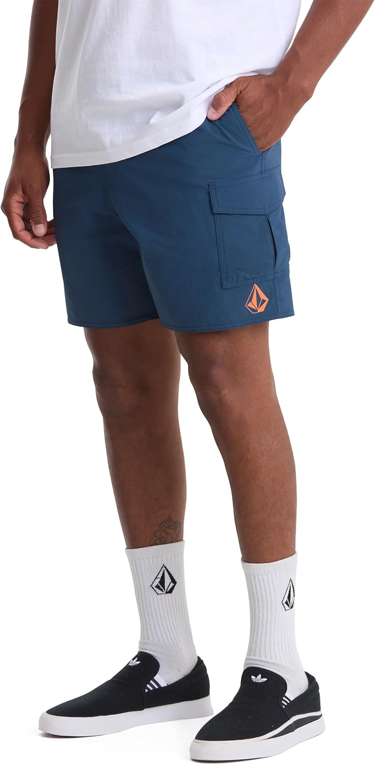 Volcom Beach Bunch 17" Trunks Midnight Blue