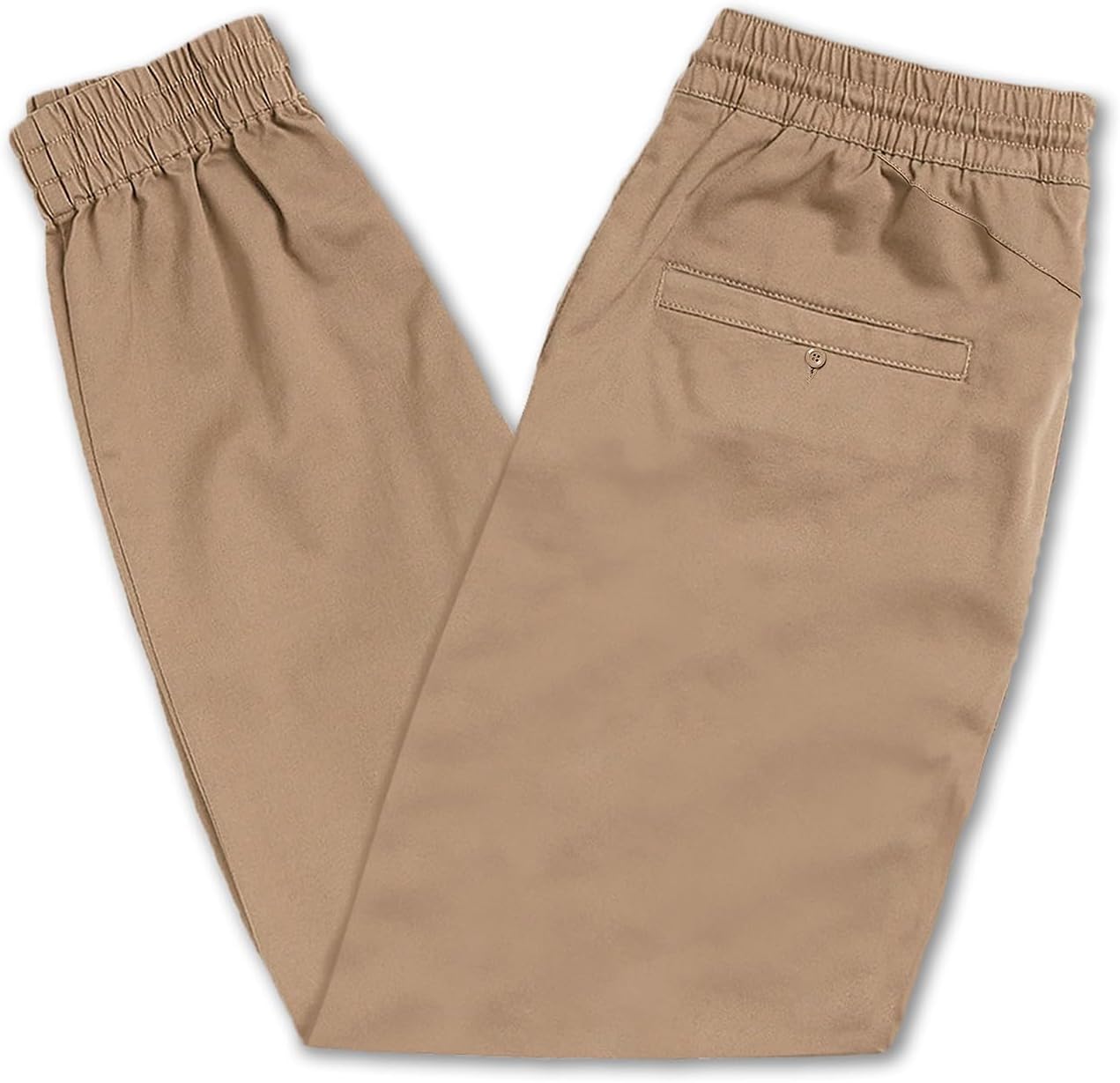 Volcom Men's Frickin Slim Jogger Pant Khaki