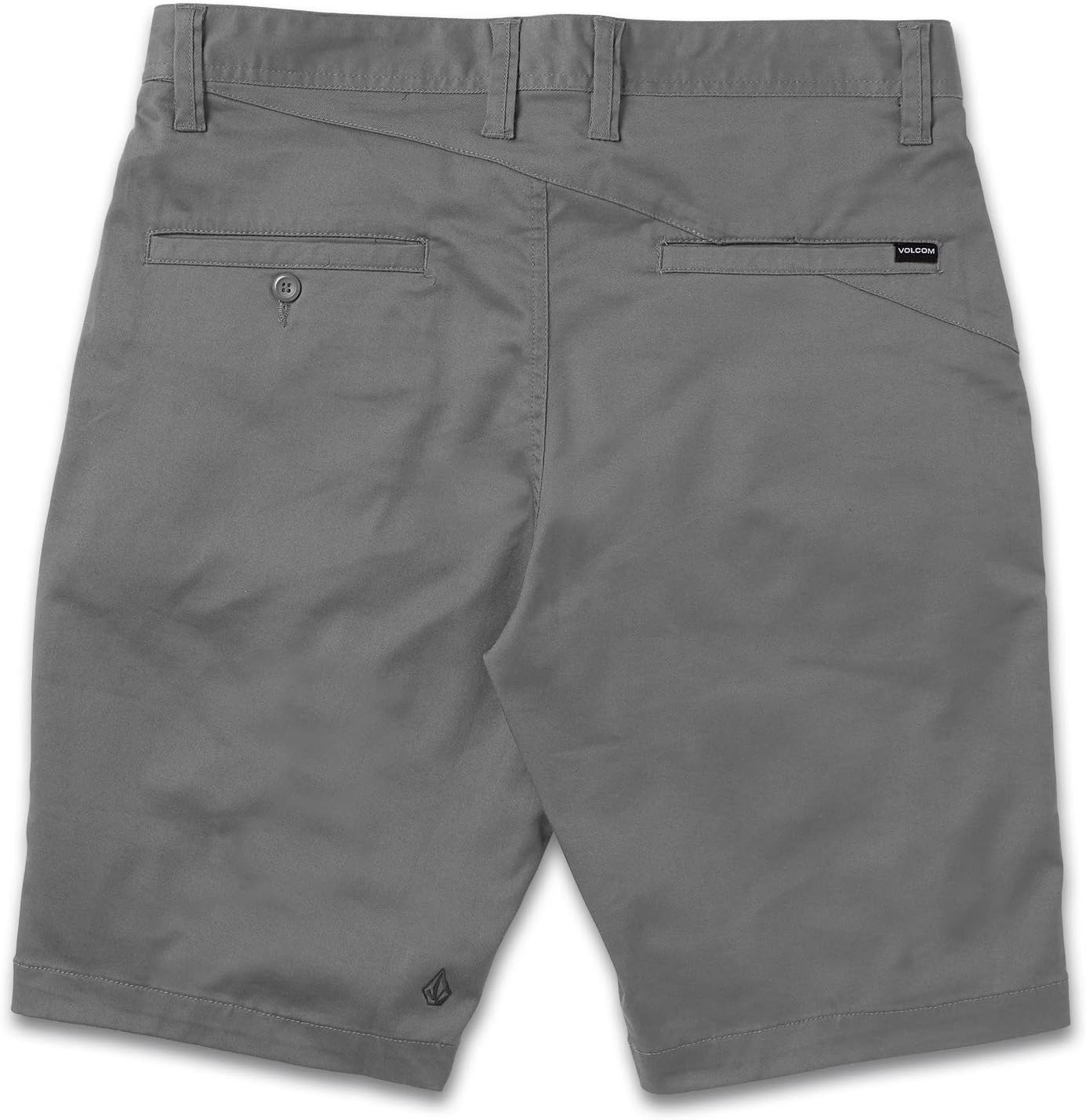 Volcom Men's Modern Fit 21" Chino Short Grey 1