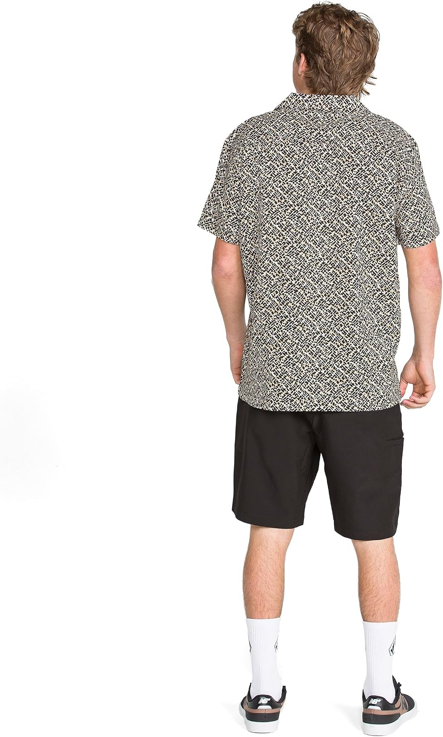 Volcom Men's Kerosene 21" Hybrid Chino Shorts Quick-Dry Stretch Fabric Black