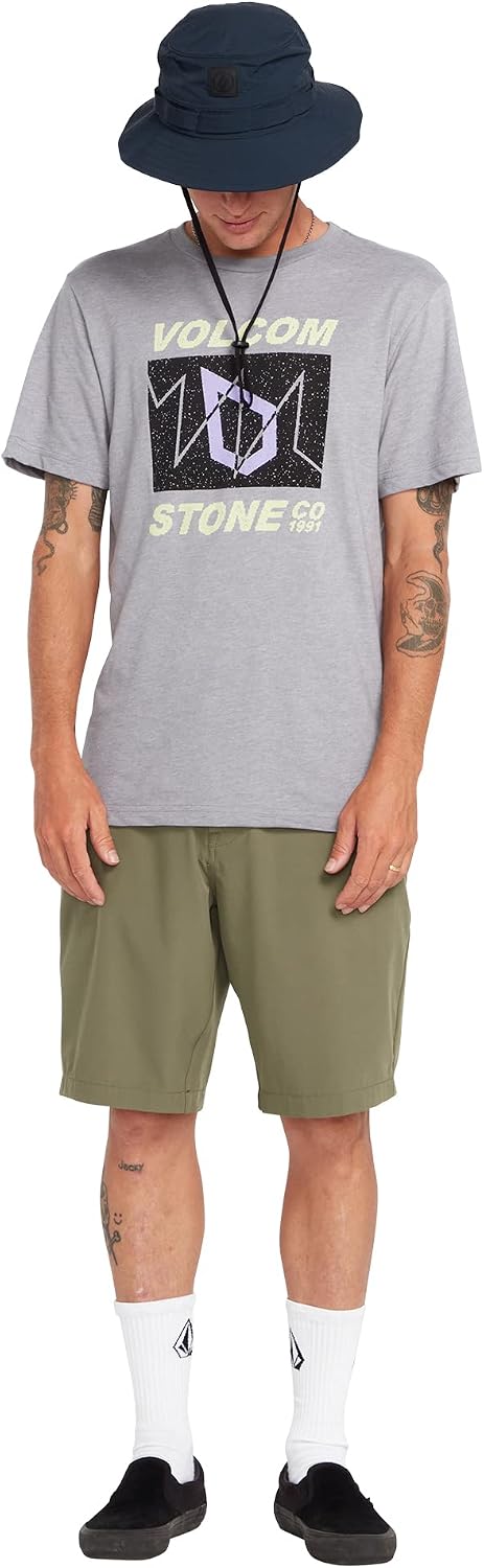 Volcom Men's Boonie Hat – Wide Brim Sun Hat with Adjustable Chin Strap Navy