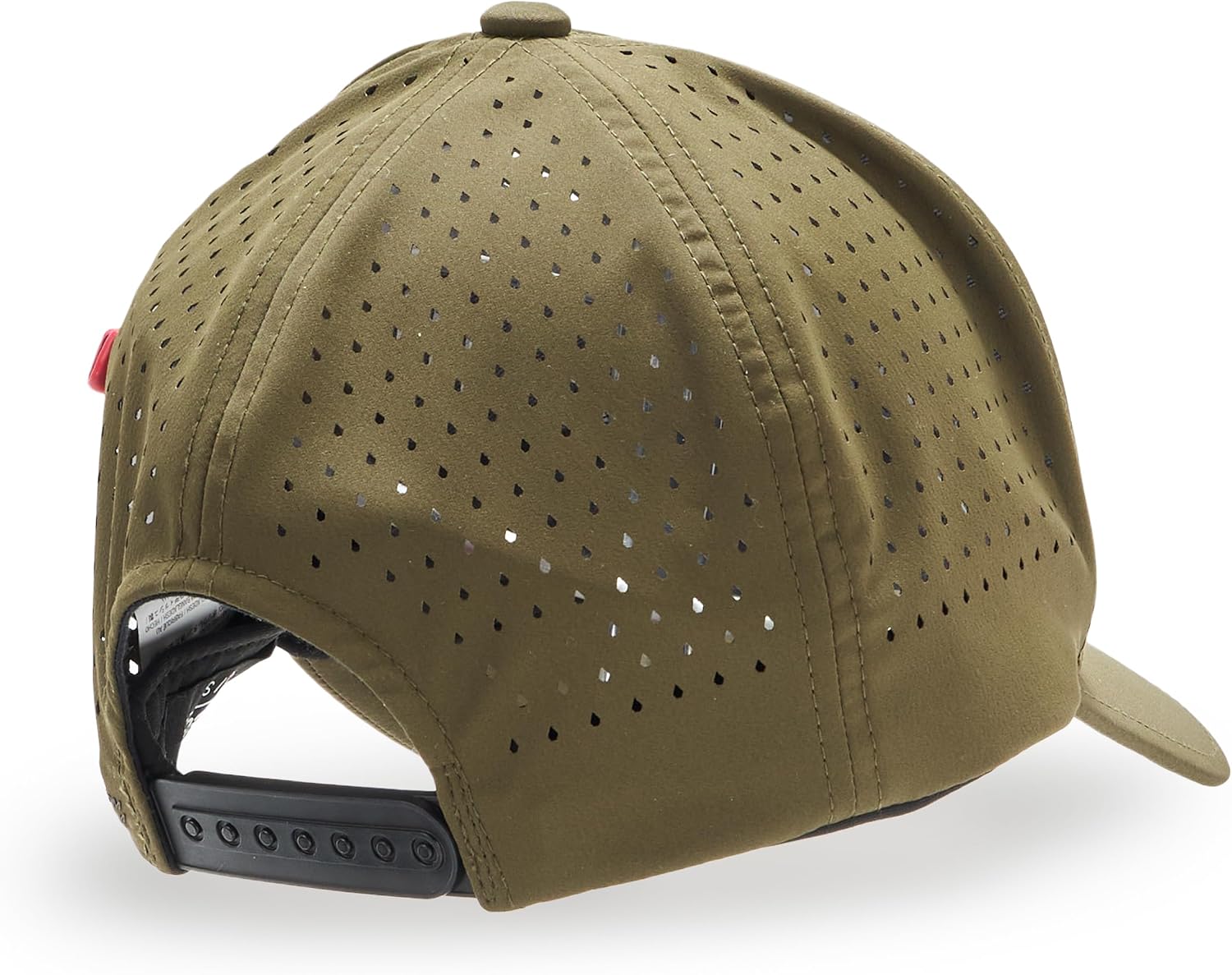 Volcom Men's Full Stone Flexfit Hat - 6-Panel Structured Stretch Twill Baseball Cap Sage Leaf