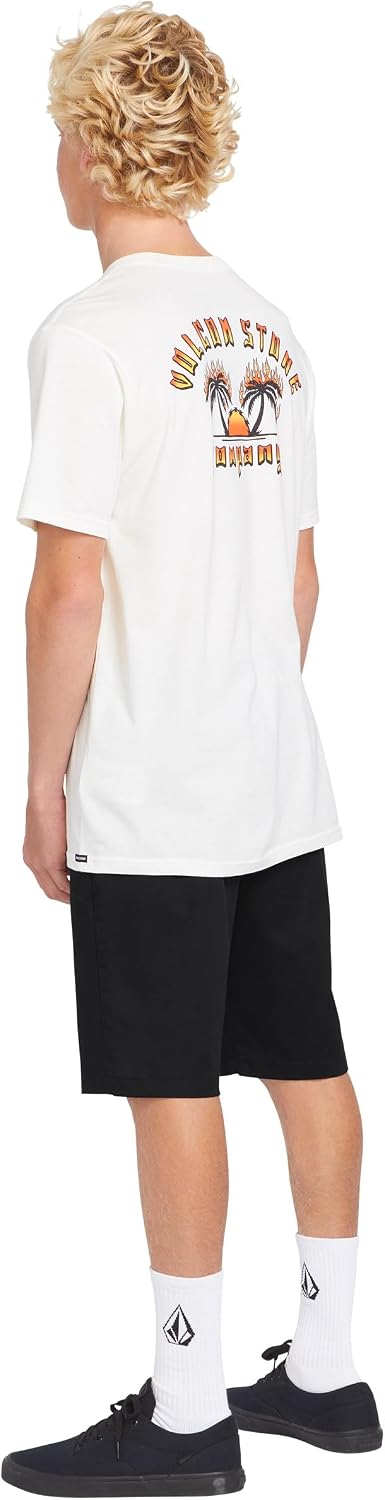 Volcom Men's Modern Fit 21" Chino Short Onyx