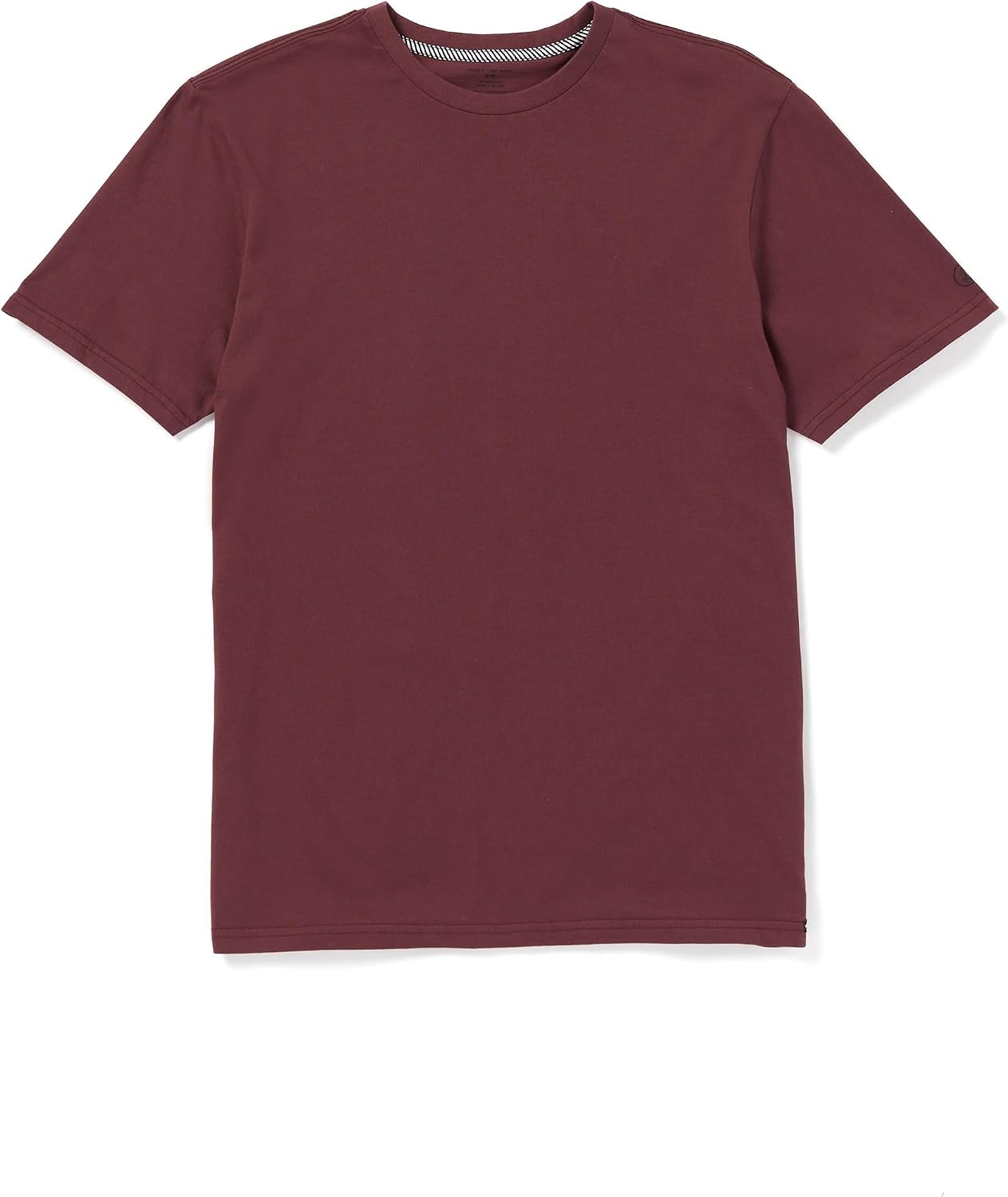 Volcom Men's Solid Short Sleeve Tee Merlot