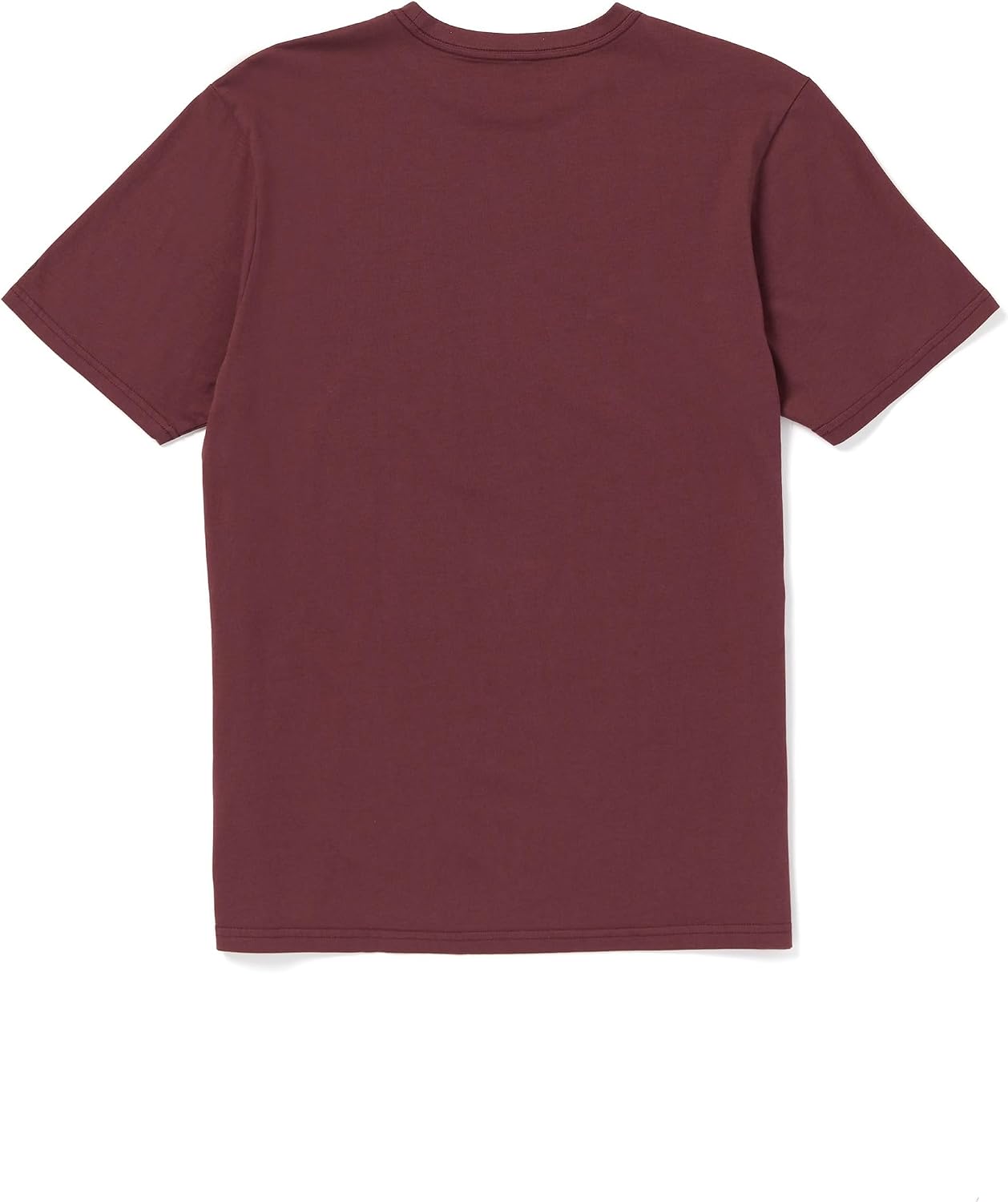 Volcom Men's Solid Short Sleeve Tee Merlot