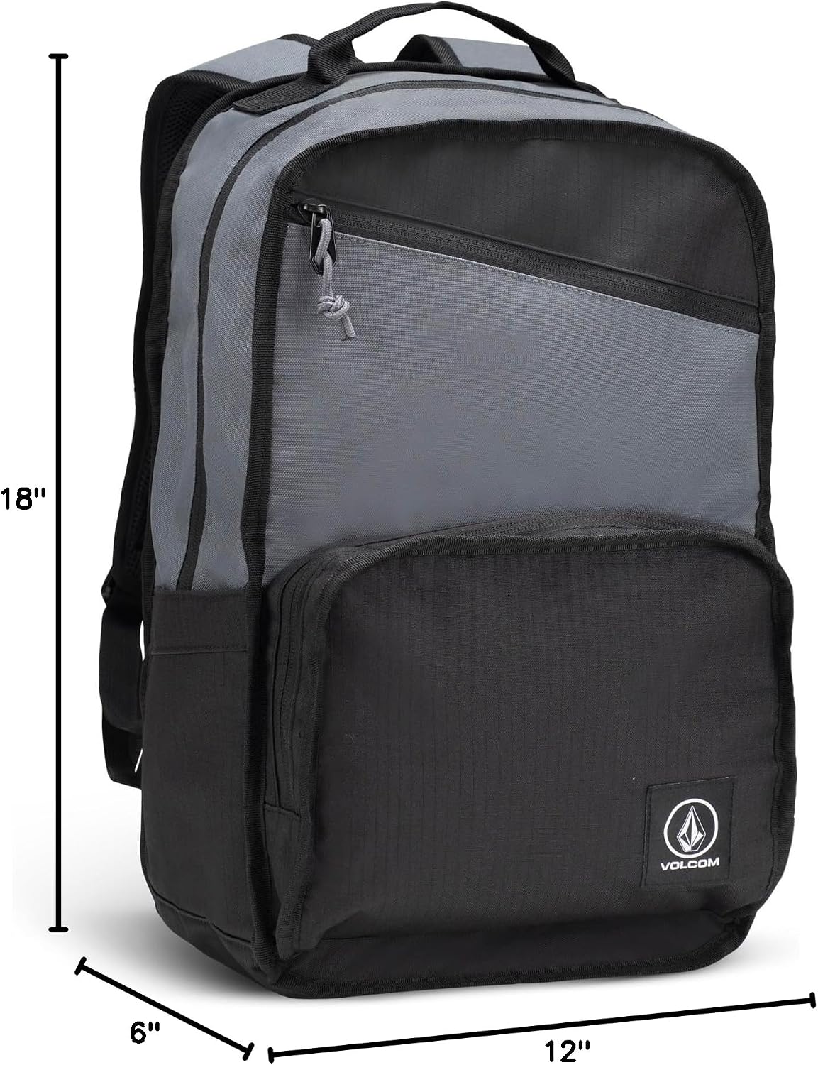 Volcom Men's Hardbound Backpack GreyBlack