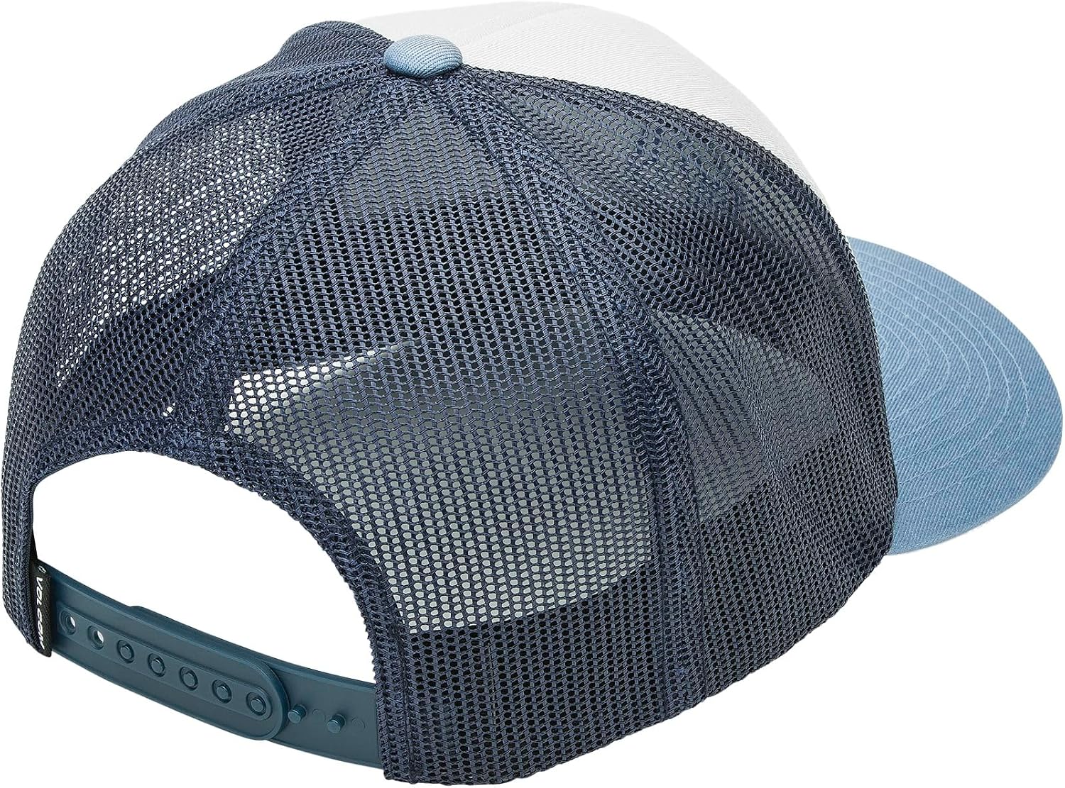 Volcom Men's Cheese Trucker Hat – 6-Panel Mesh Back Snapback Cap Blueberry