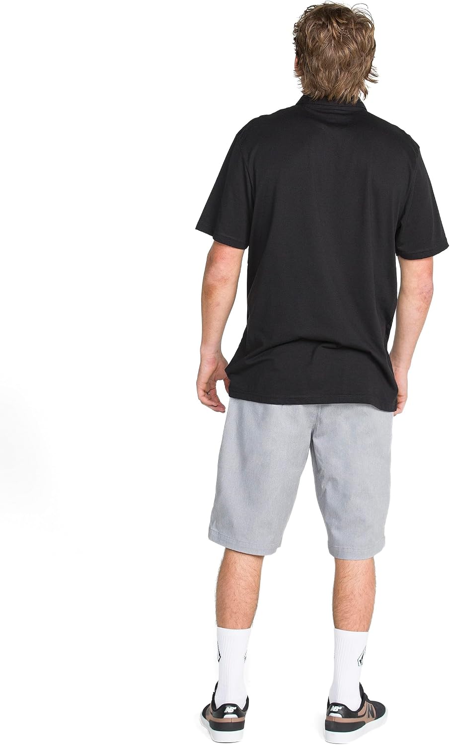 Volcom Men's Vmonty Stretch 22 Chino Shorts – Casual Everyday Wear, Relaxed Fit Heather Grey