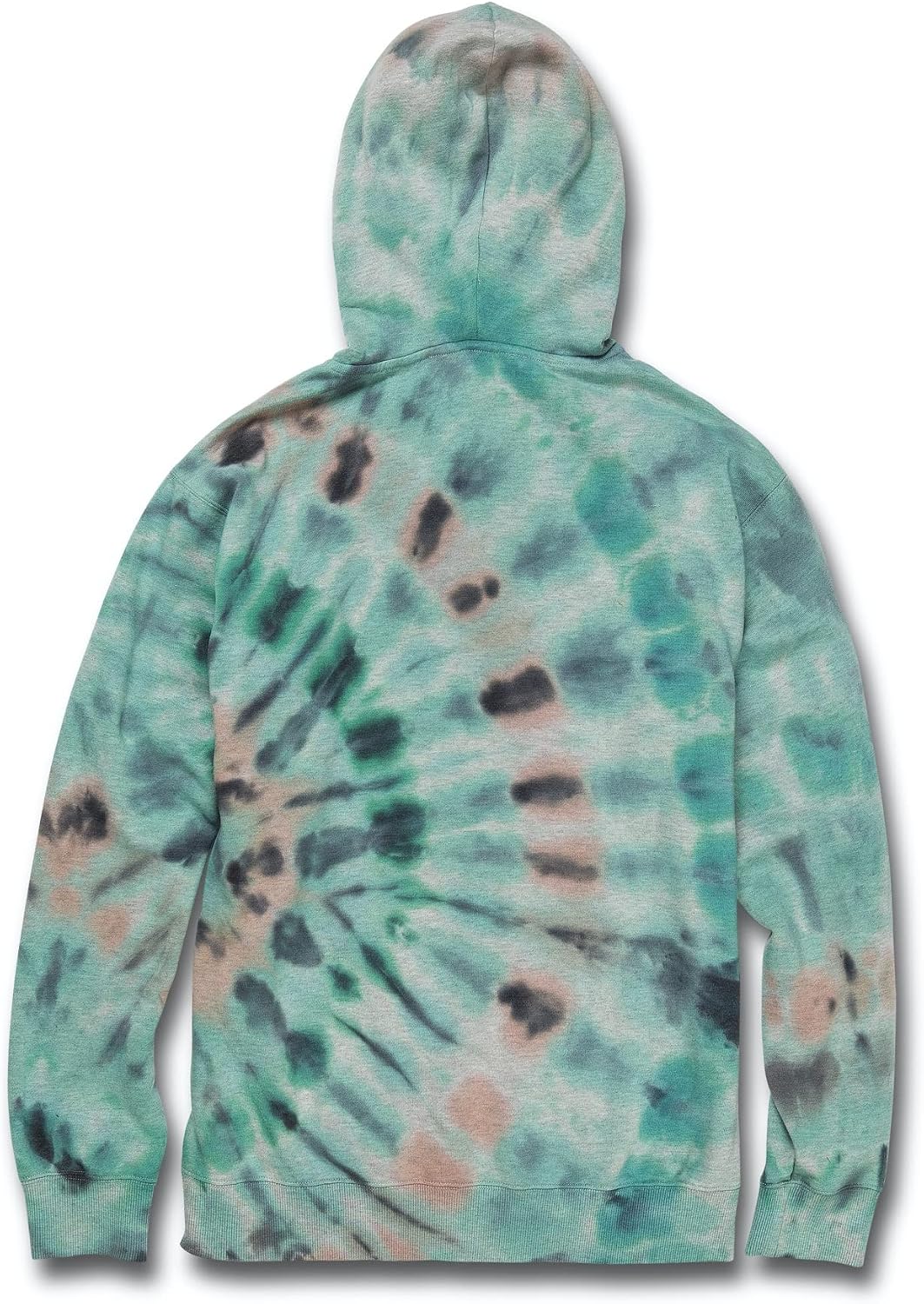 Volcom Men's Iconic Stone Pullover Hoodie Fleece Sweatshirt Tie Dye