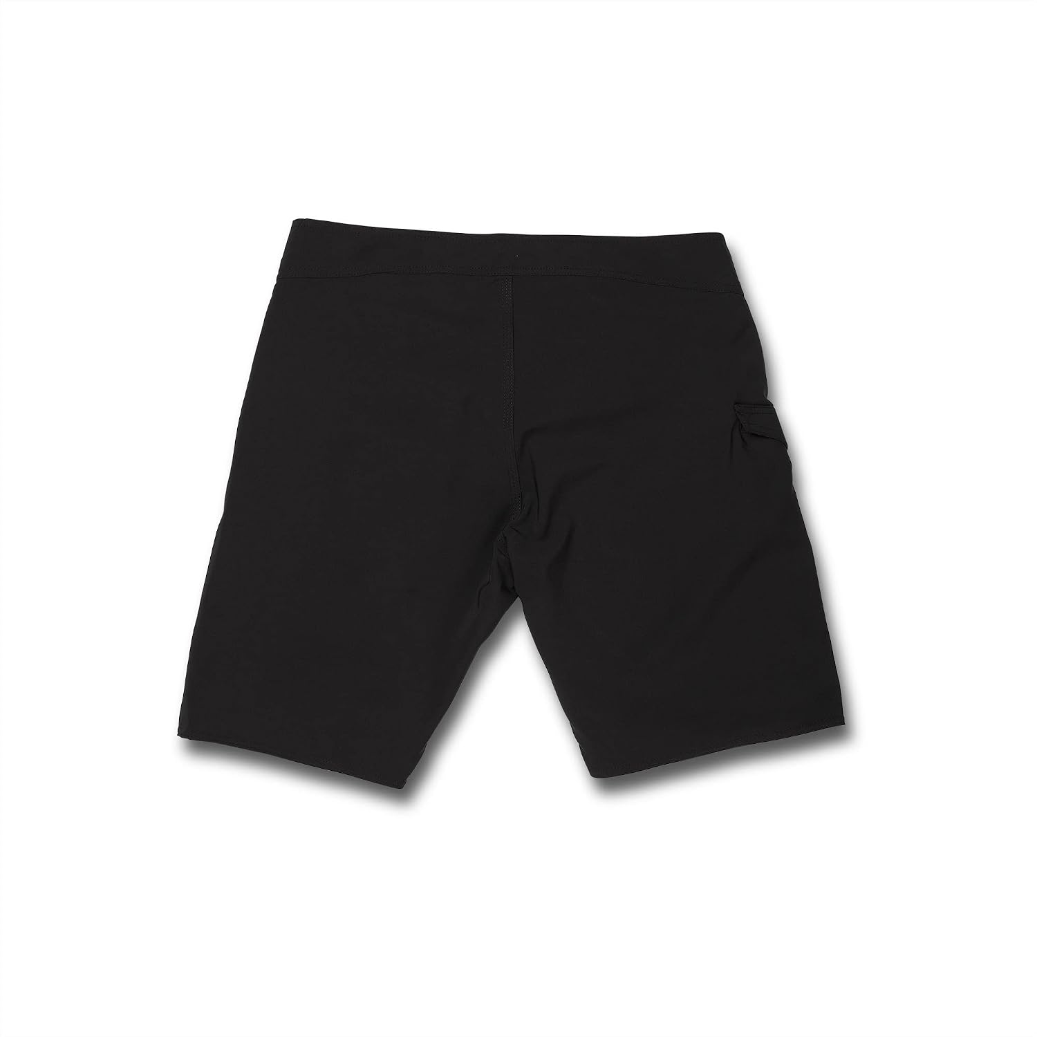 Volcom Men's 16" Elastic Waist Swim Trunks- Stretchable, UPF 50+, Quick Dry Swim Bottoms Black 1